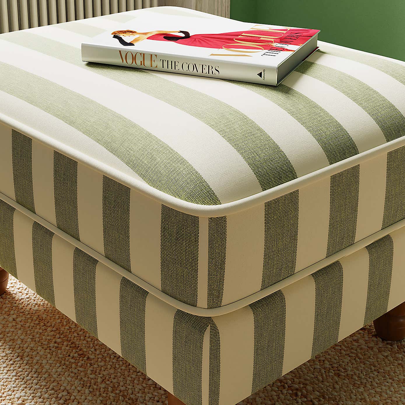 Woven Stripe Fabric Sample