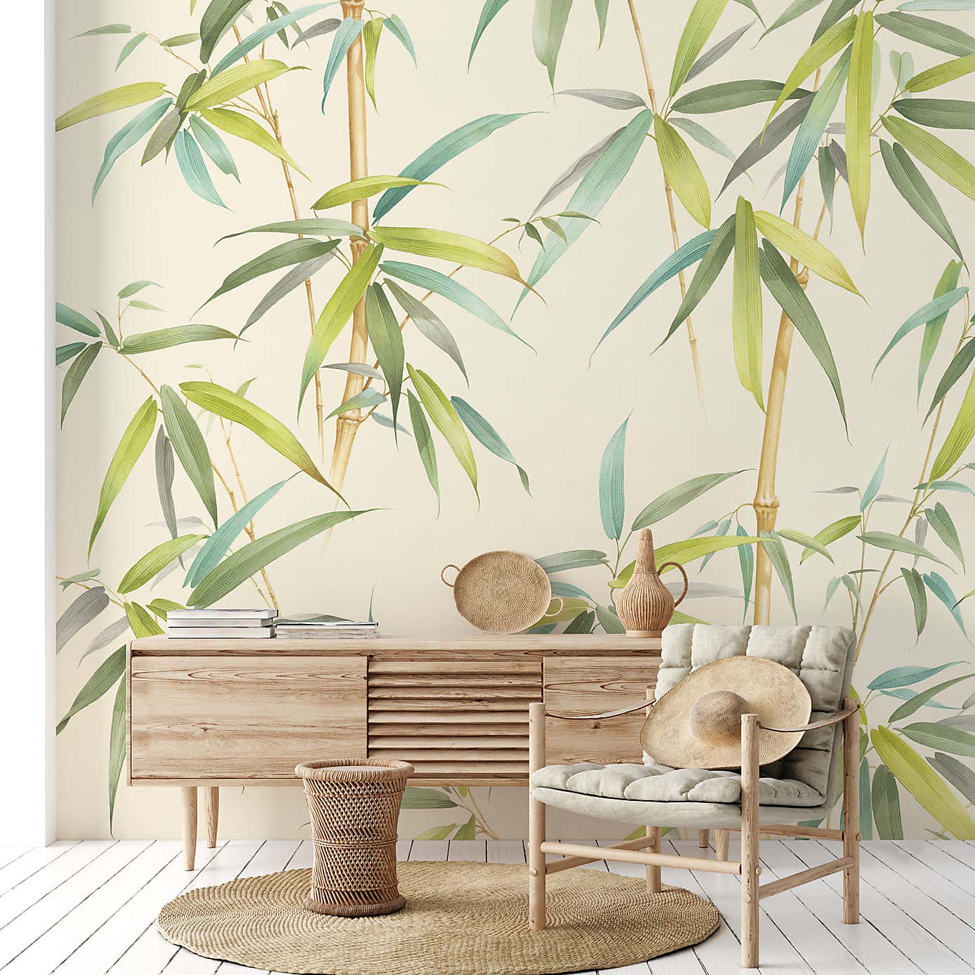 Bamboo Mural