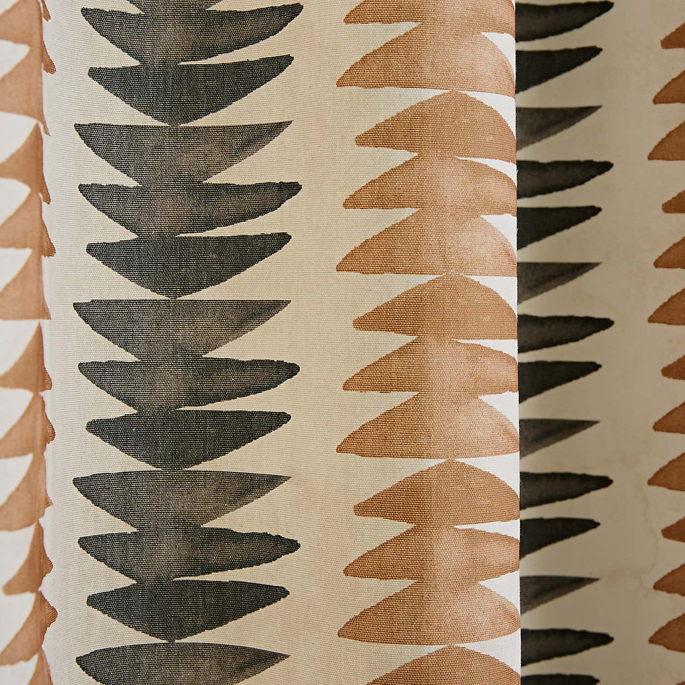 Global Stripe Eyelet Curtains