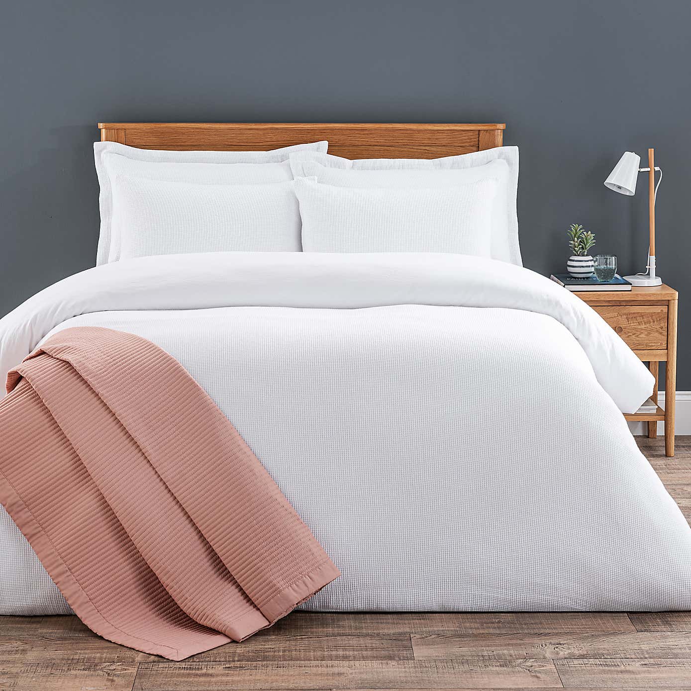 Alston Waffle Standard Pillowcase Pair