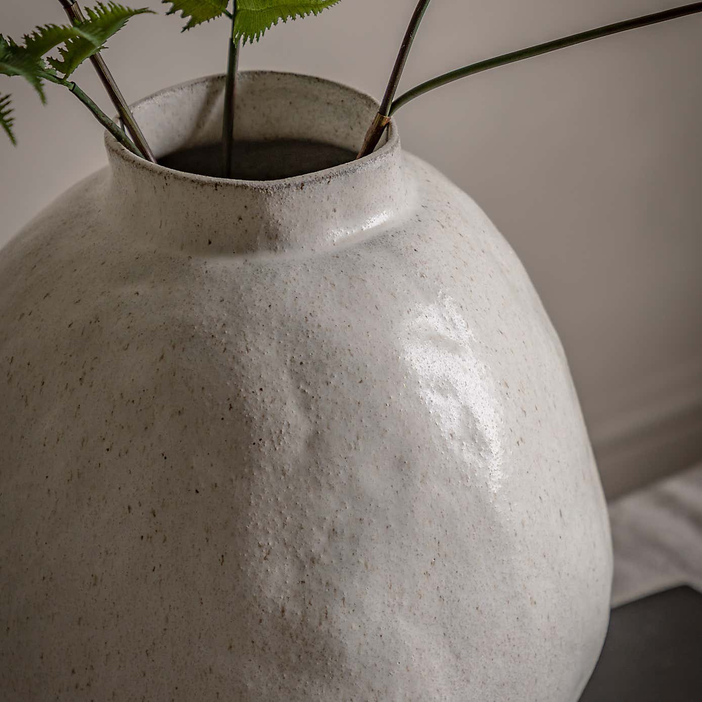 Opal Stoneware Vase