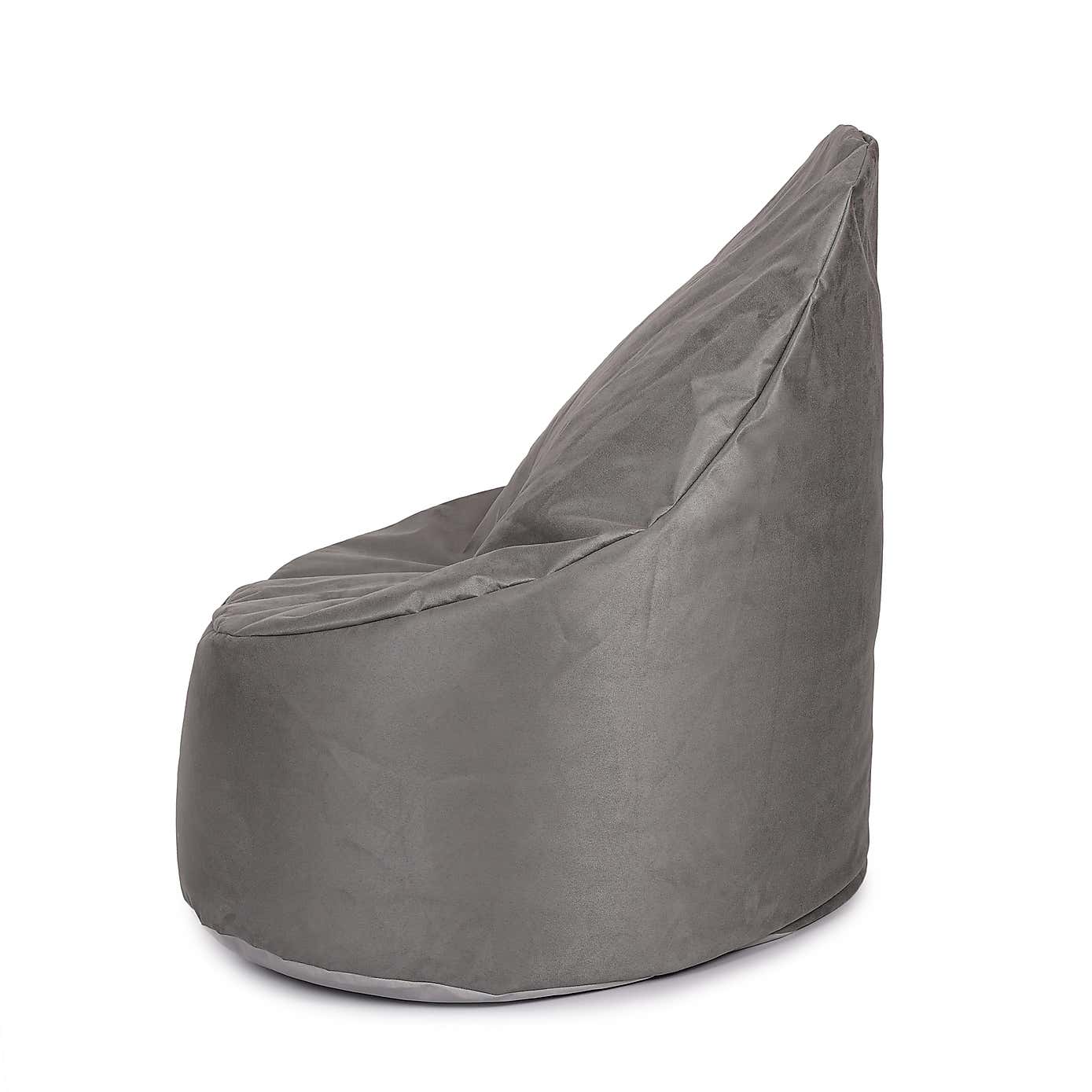 Kaikoo Brushed Faux Suede Ezee Bean Bag Chair