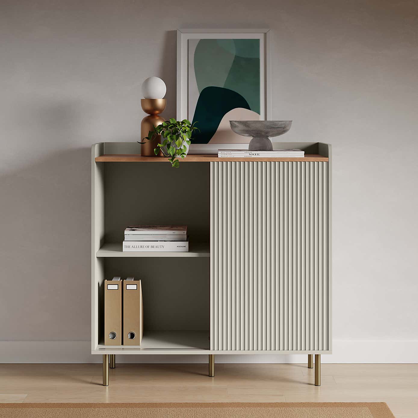 Georgi Small Sideboard Black