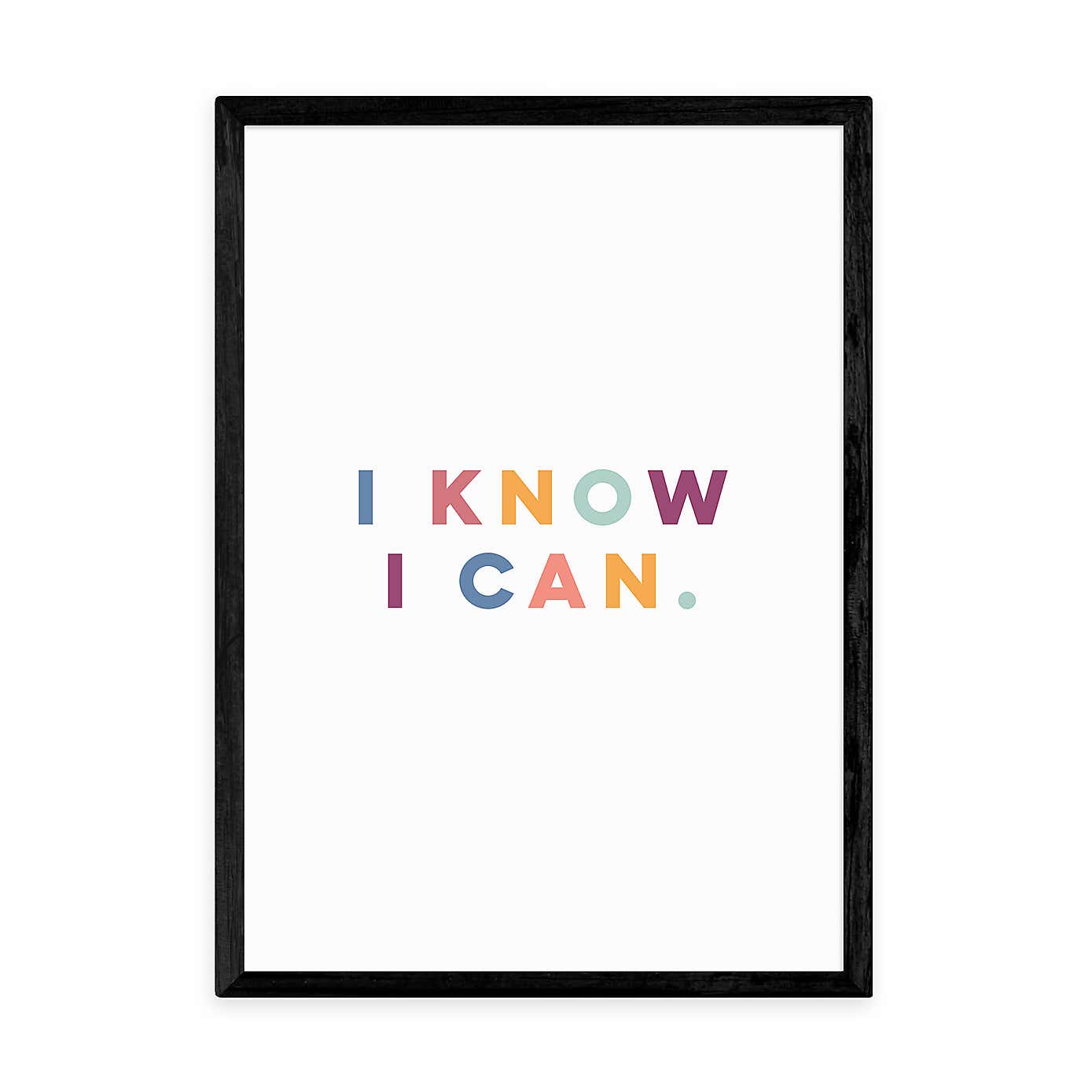 East End Prints I Know I Can Print