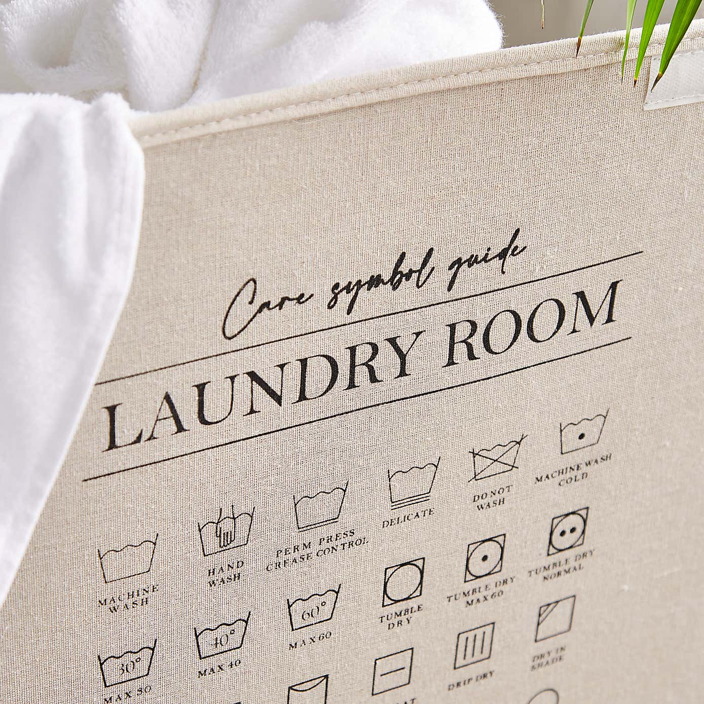 Lights and Darks Printed Laundry Basket