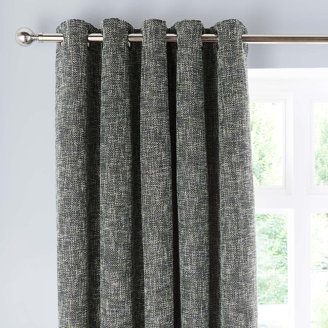 Everson Boucle Eyelet Curtains