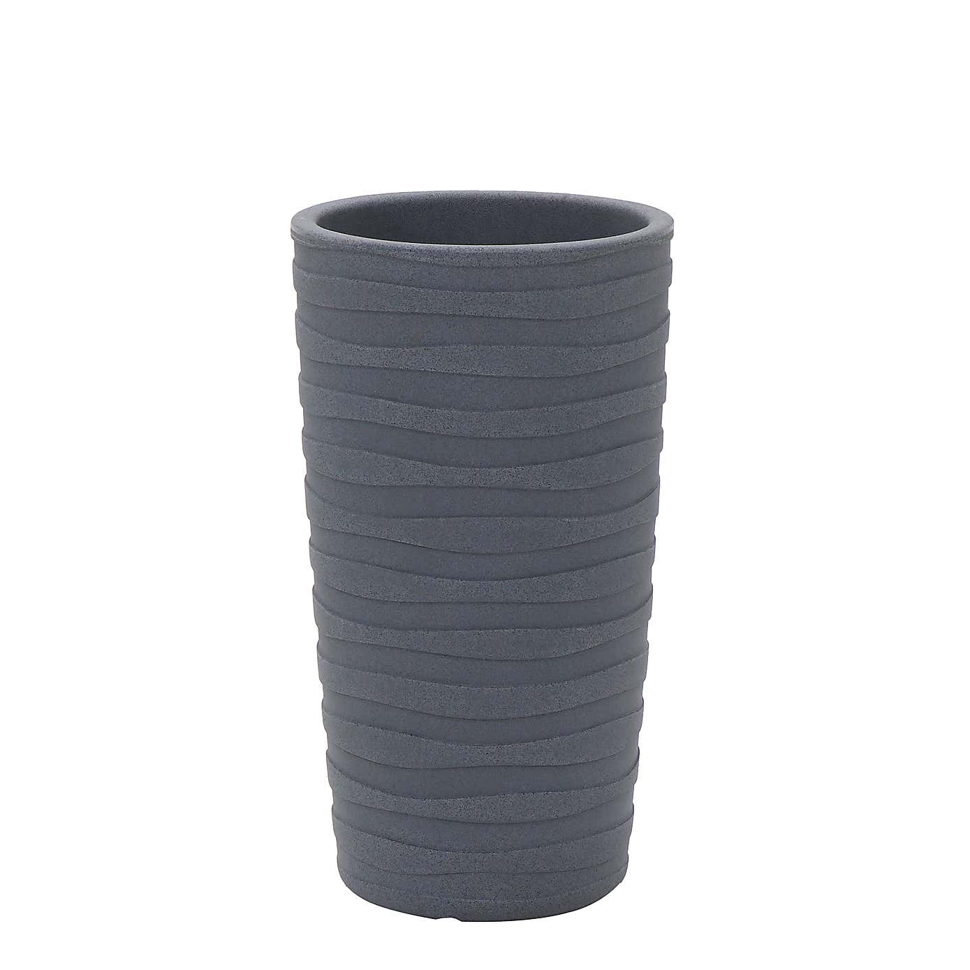 Tramontina Greek Grego 65cm Graphite Planter