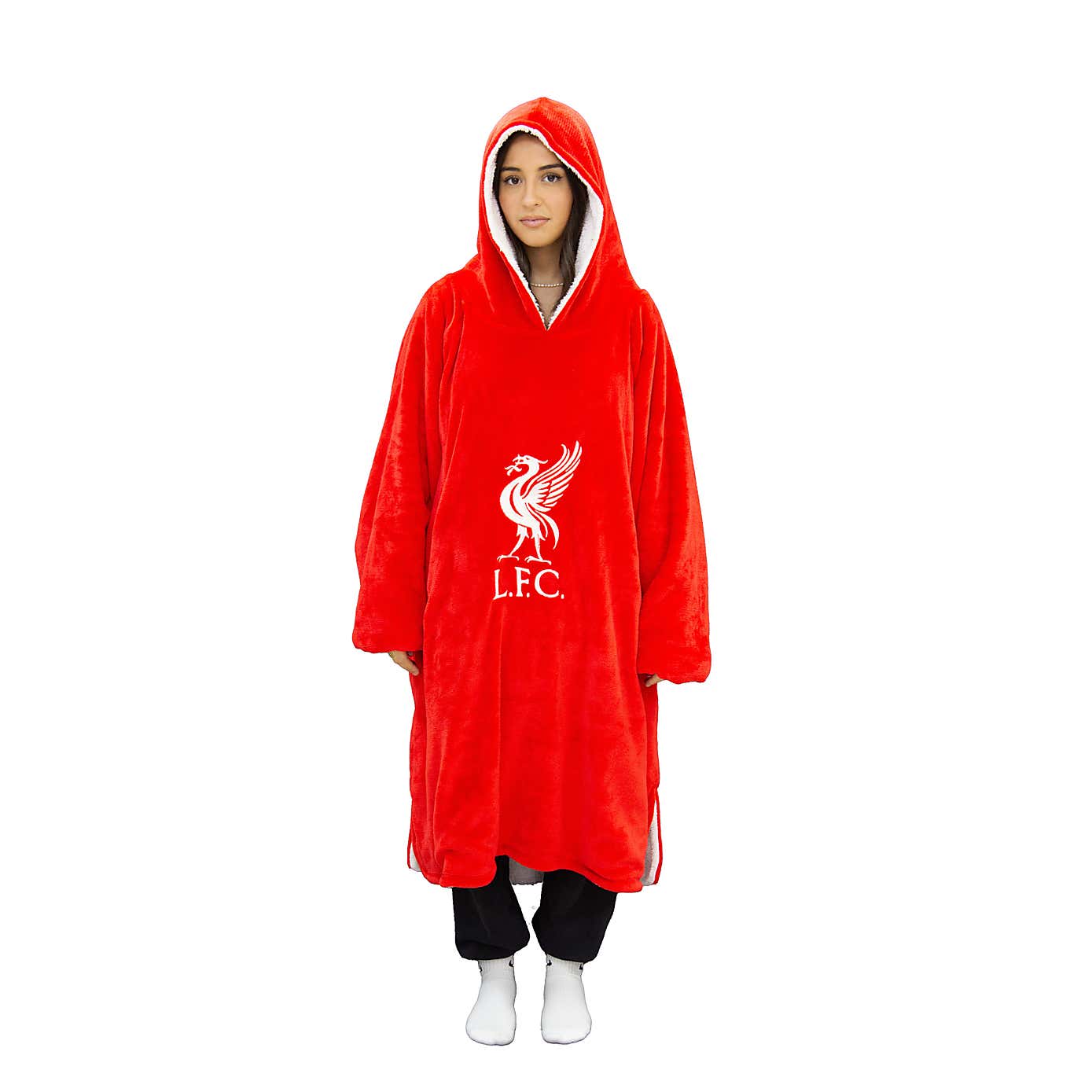 Liverpool Redout Hooded Wearable Fleece
