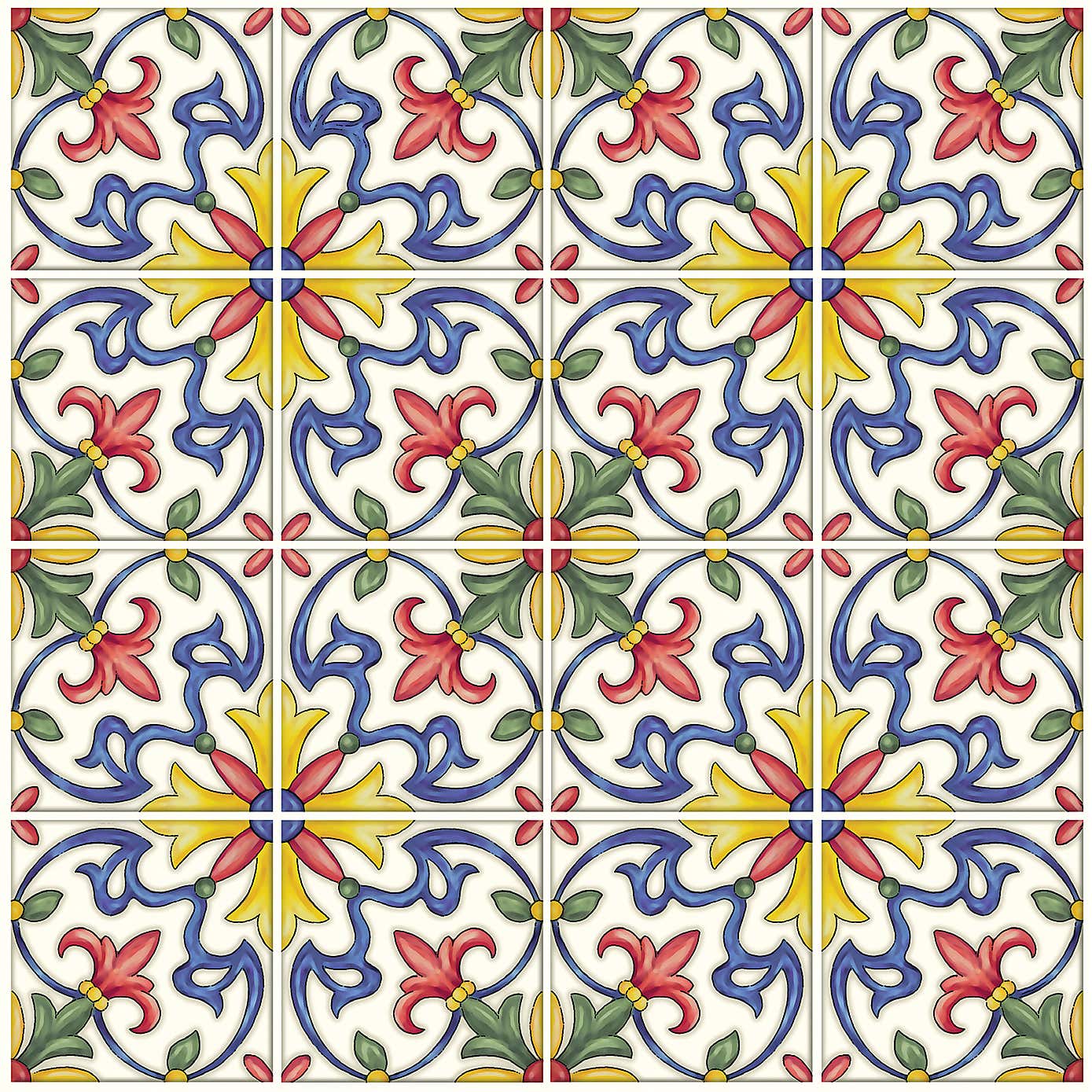 InHome Tuscan Tile Self Adhesive Backsplash Tiles