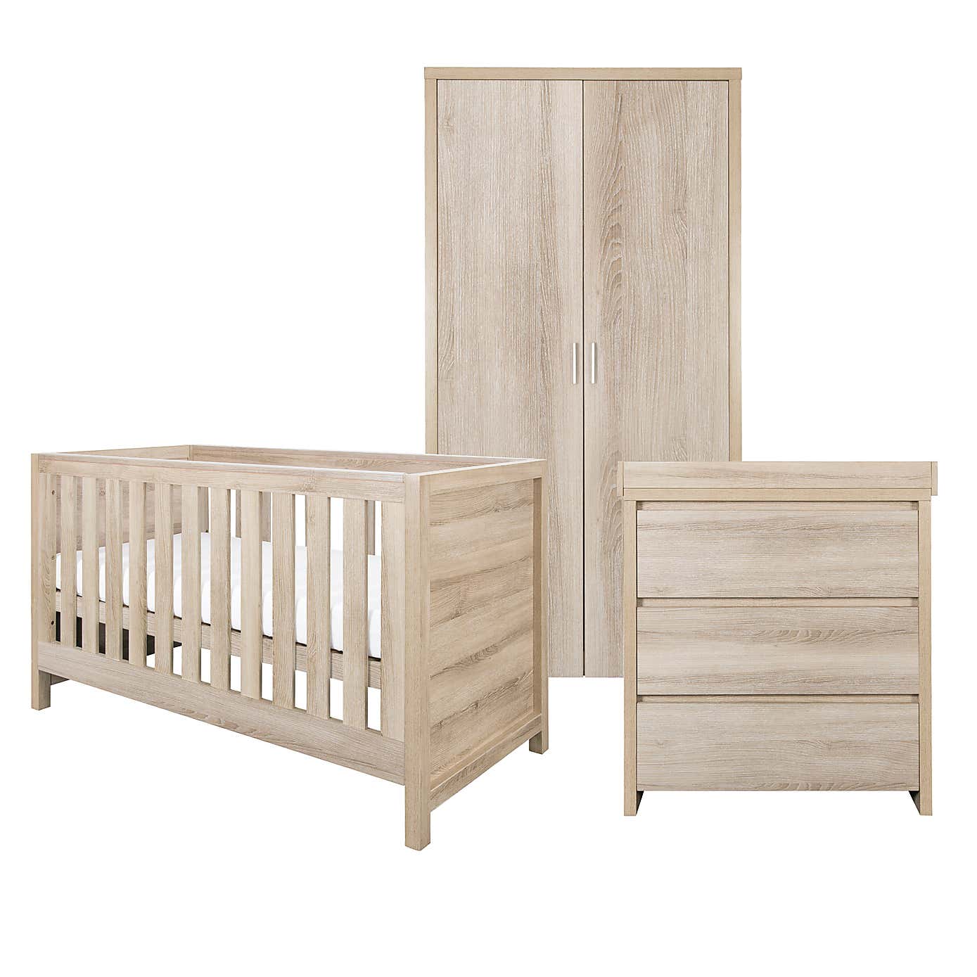 Tutti Bambini Modena 3 Piece Nursery Furniture Set