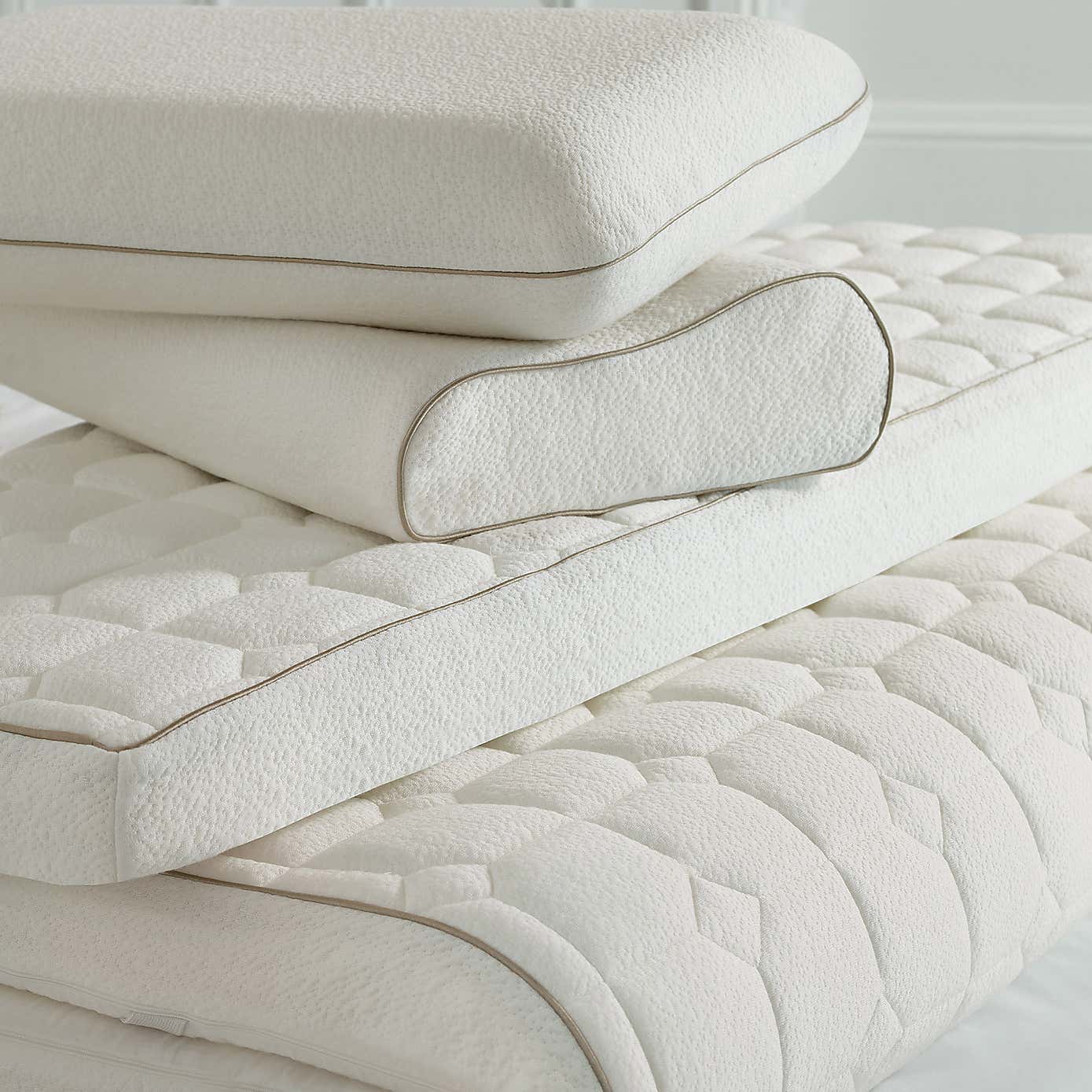 Dorma Tencel Blend Memory Foam Traditional Medium-Support Pillow