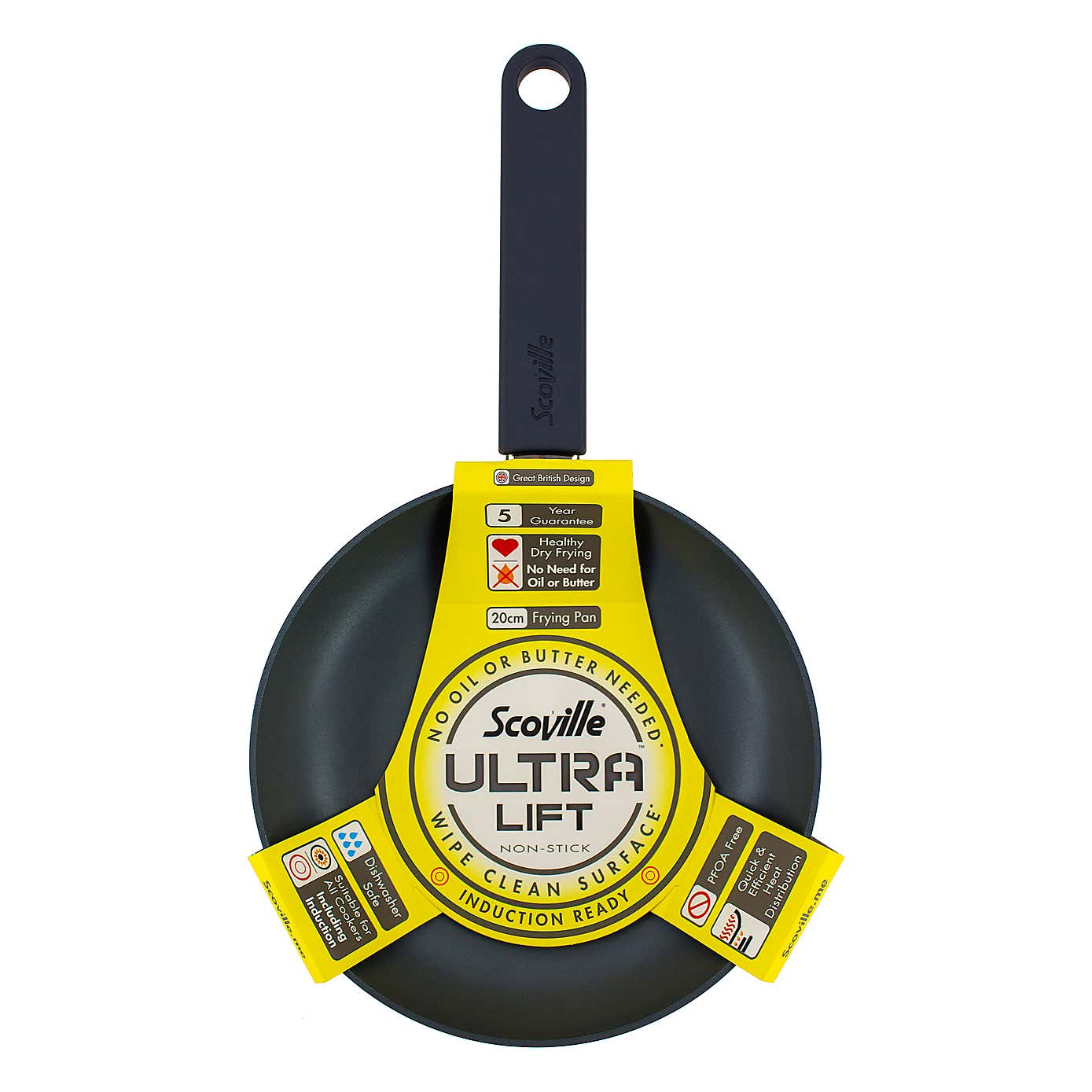 Scoville Ultra Lift Non-stick Aluminum Frying Pan, 20cm