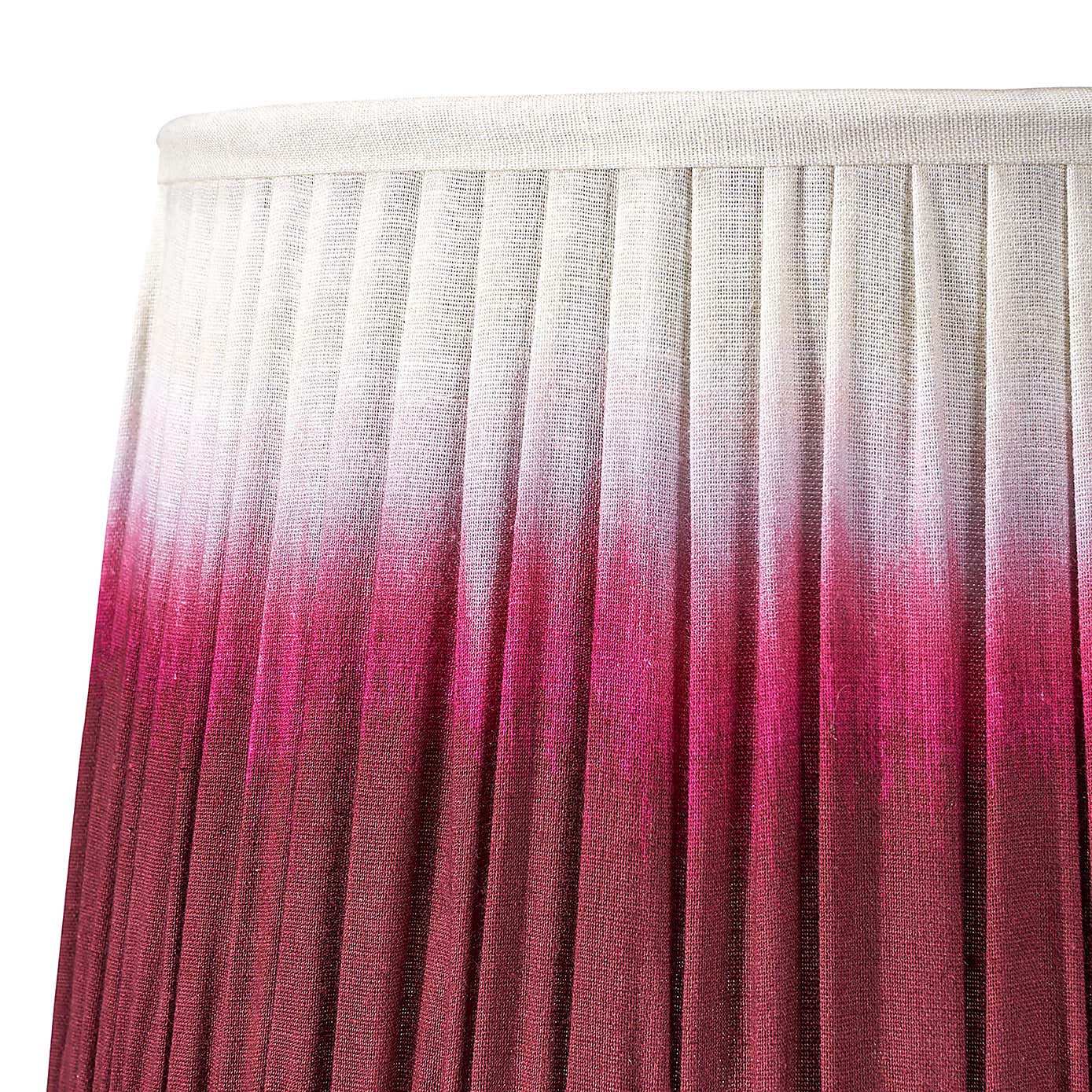 Scallop Ombre Soft Pleated Tapered Shade