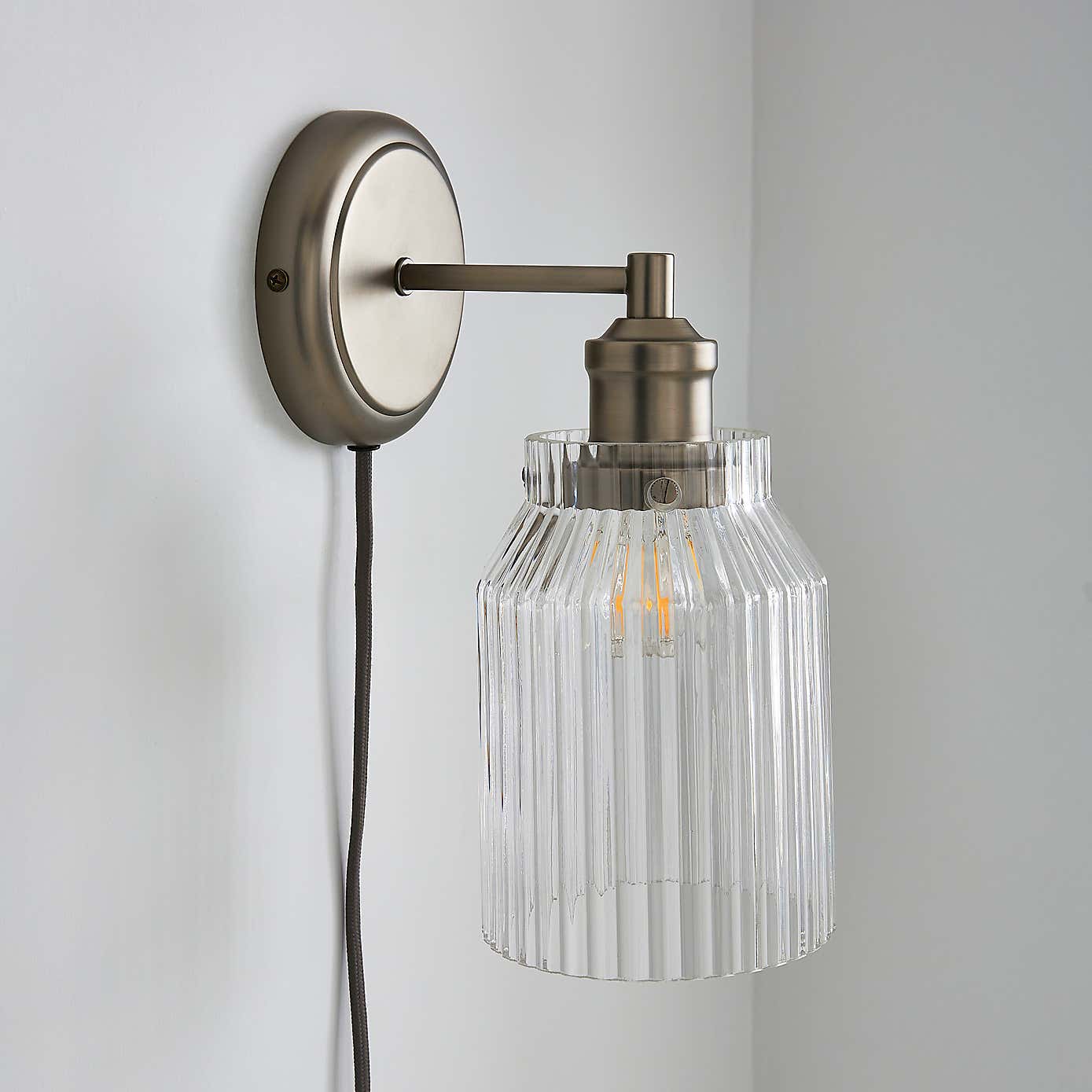 Tobias Easy Fit Plug In Wall Light