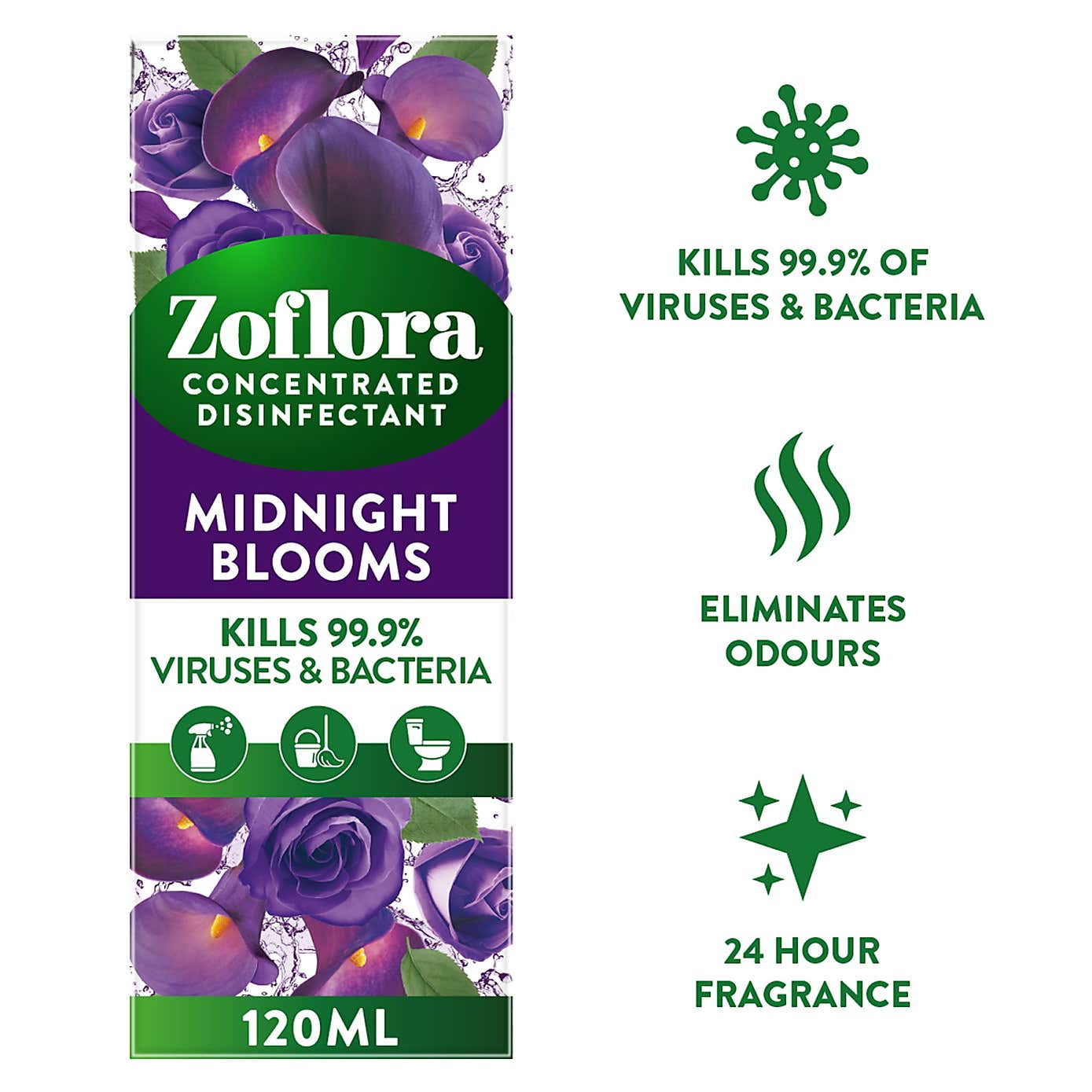 Zoflora Midnight Blooms Concentrate