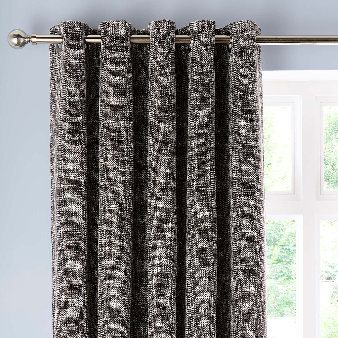 Everson Boucle Eyelet Curtains