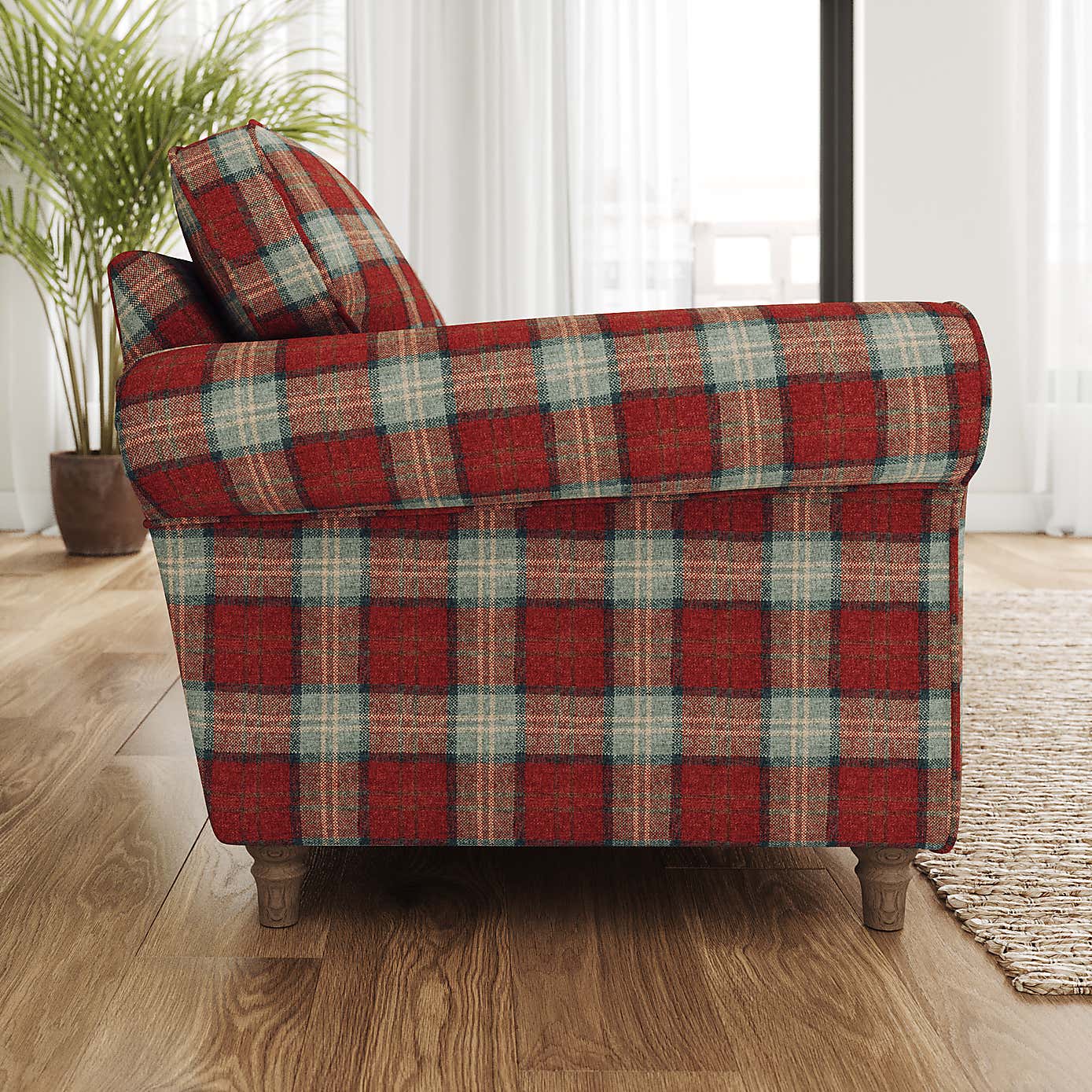 Flori Orkney Armchair, Check Pattern