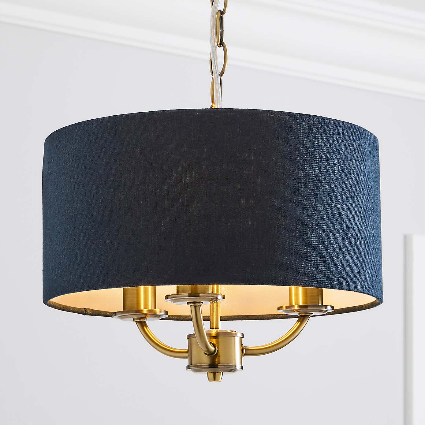 Preston 3 Light Pendant Ceiling Fitting