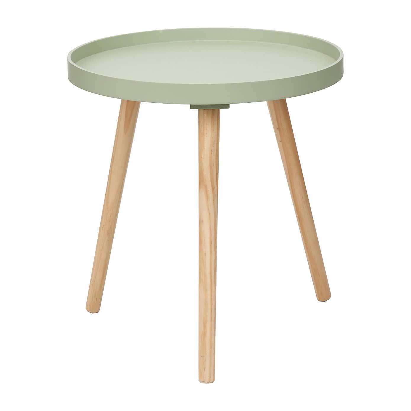 Halston Side Table, Natural Pine