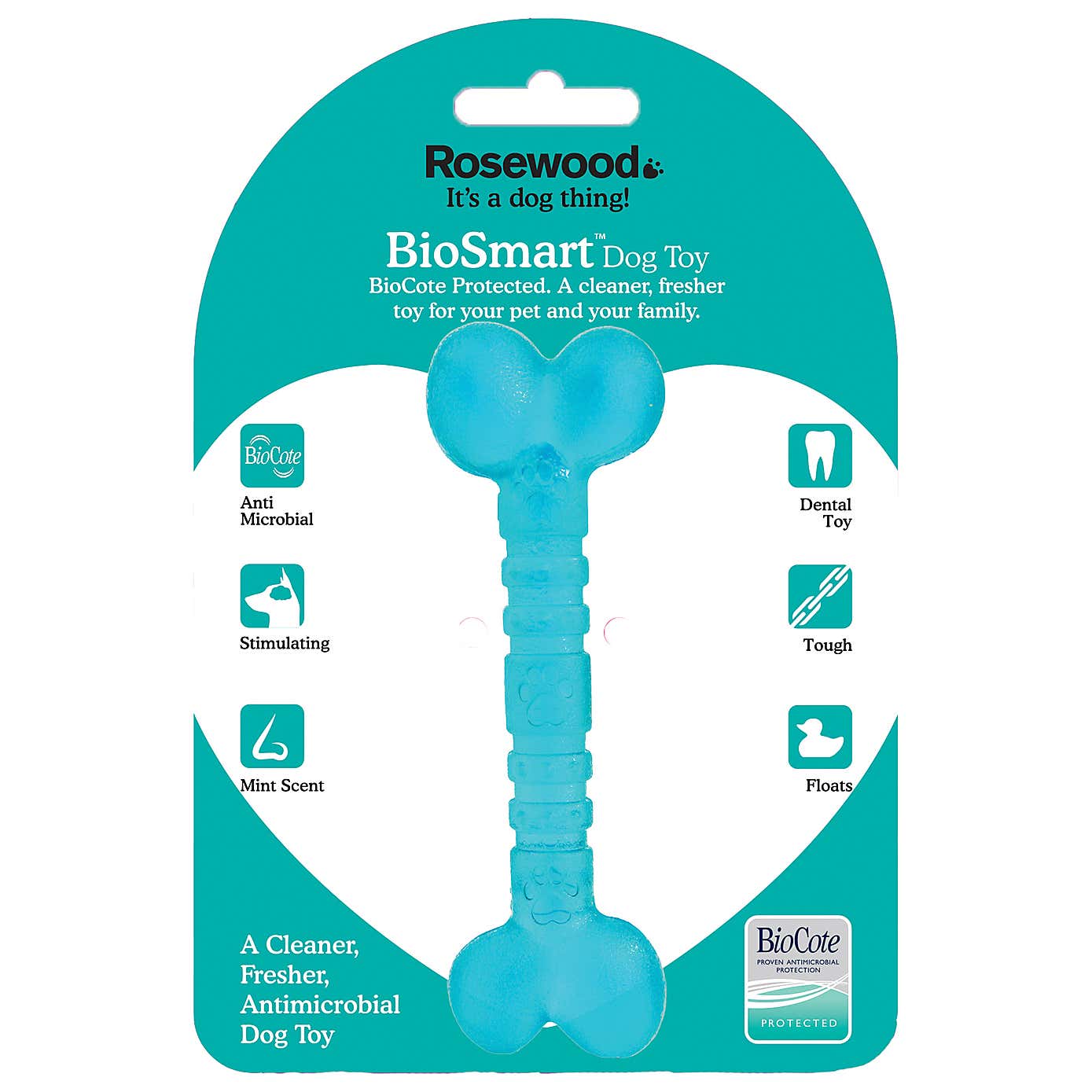 Biosafe Puppy Bone Blue