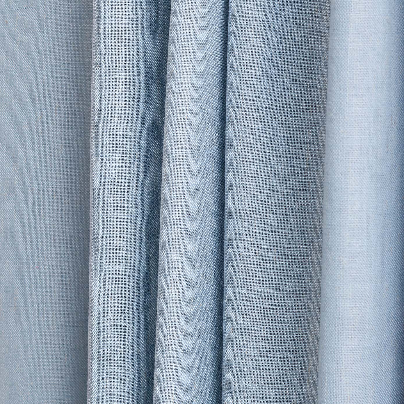 Touch of Linen Unlined Tab Top Curtains