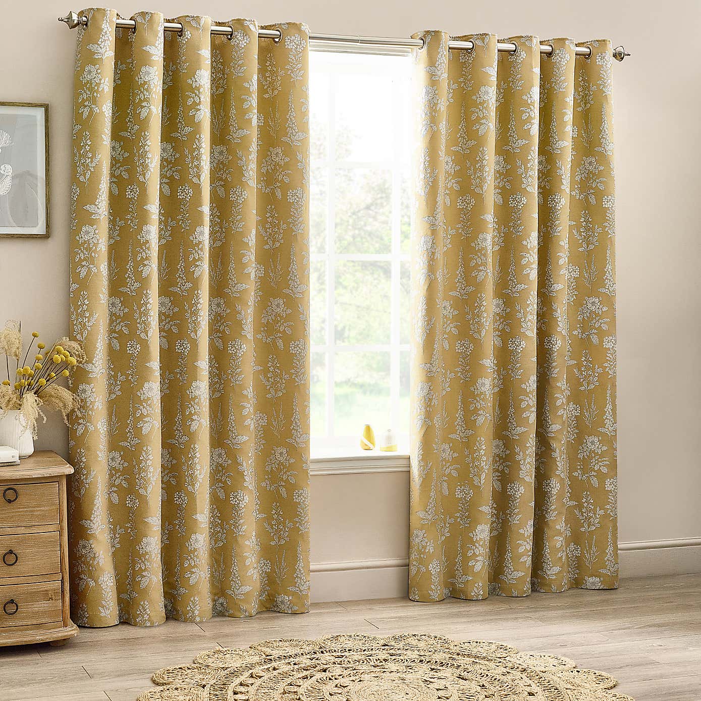 Sophia Eyelet Curtains