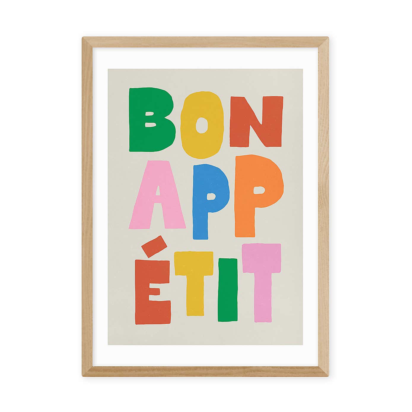 East End Prints Bon Appetit by Don't Grow Up Print