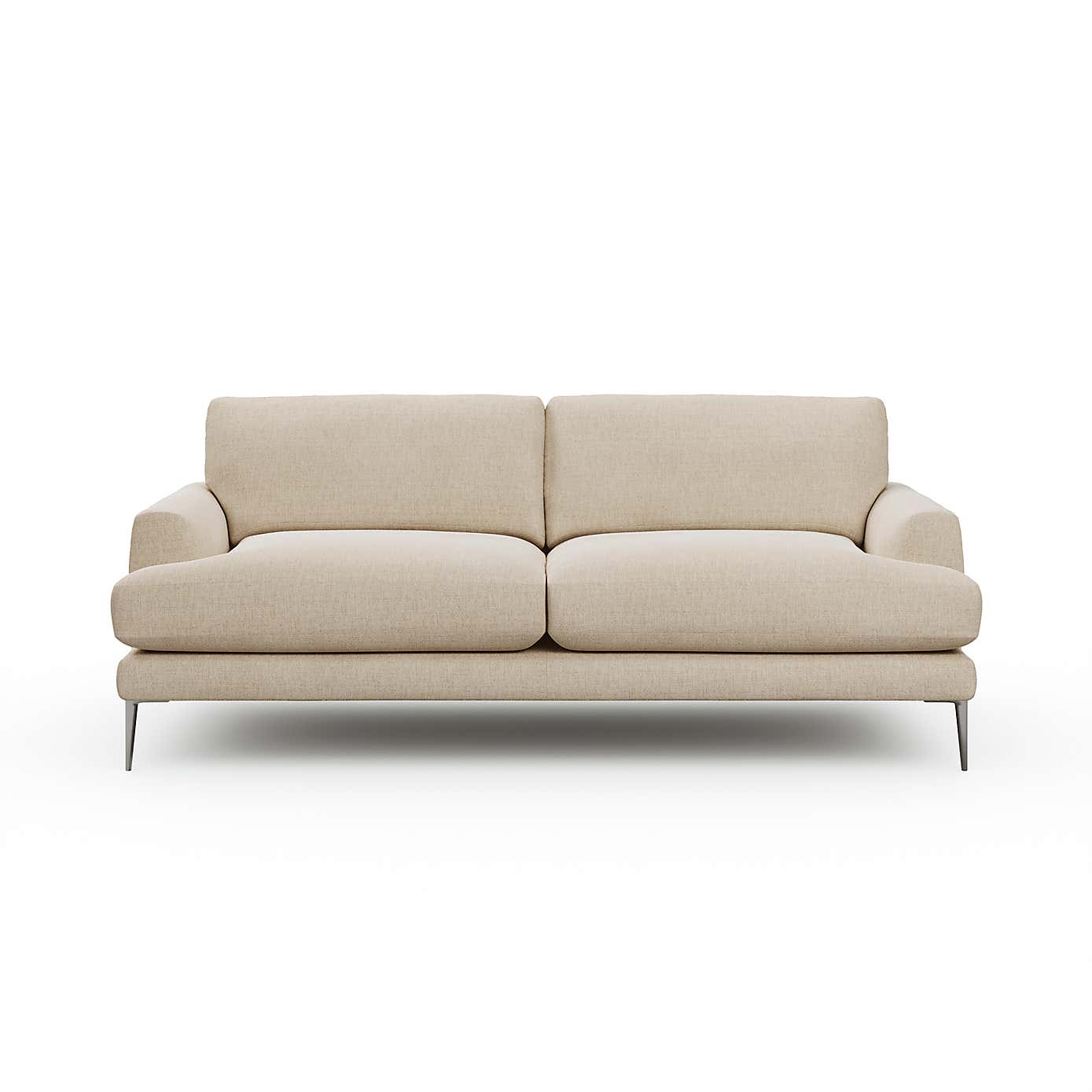 Lawson Chunky Tonal Weave 4 Seater Sofa
