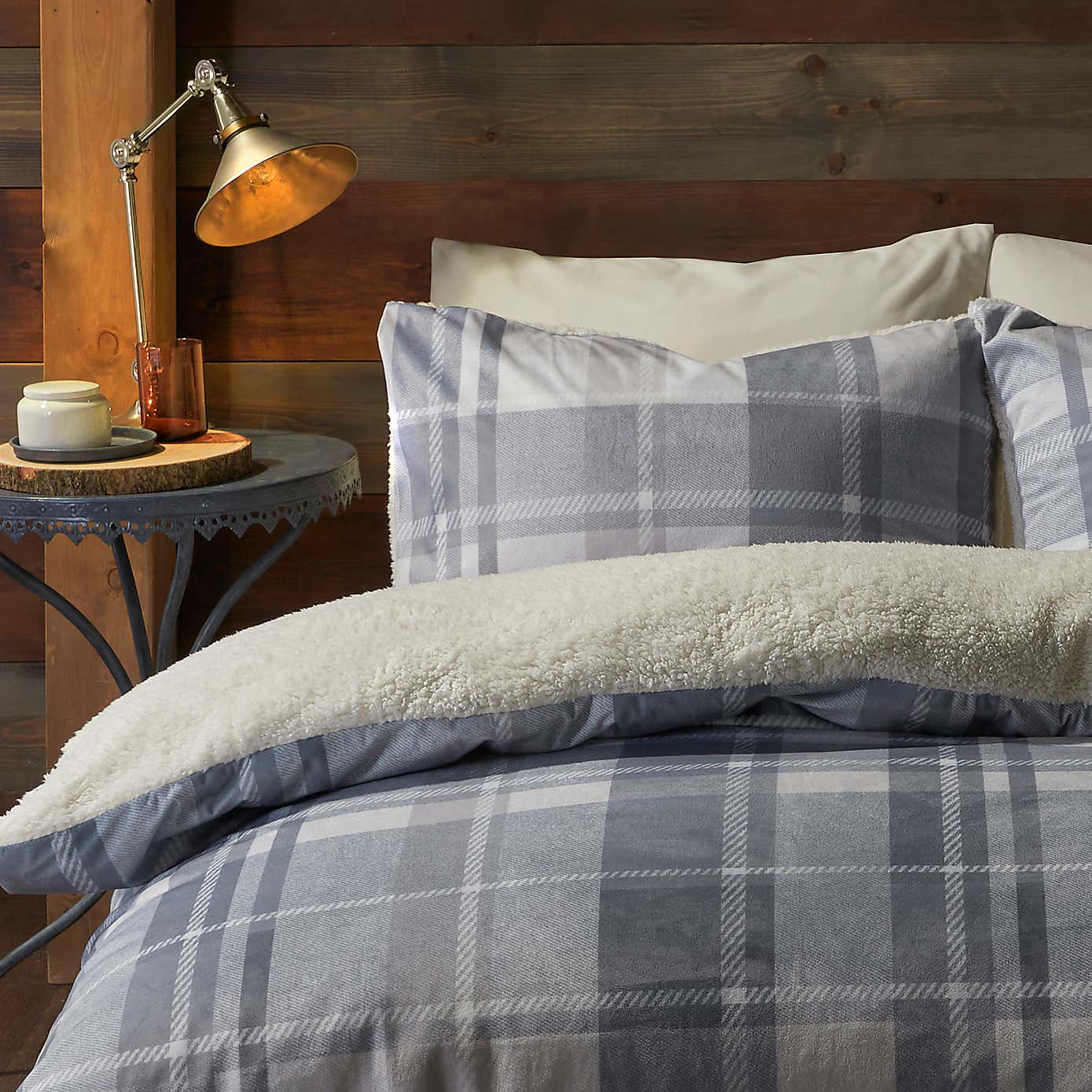 Mulford Check Duvet Cover & Pillowcase Set