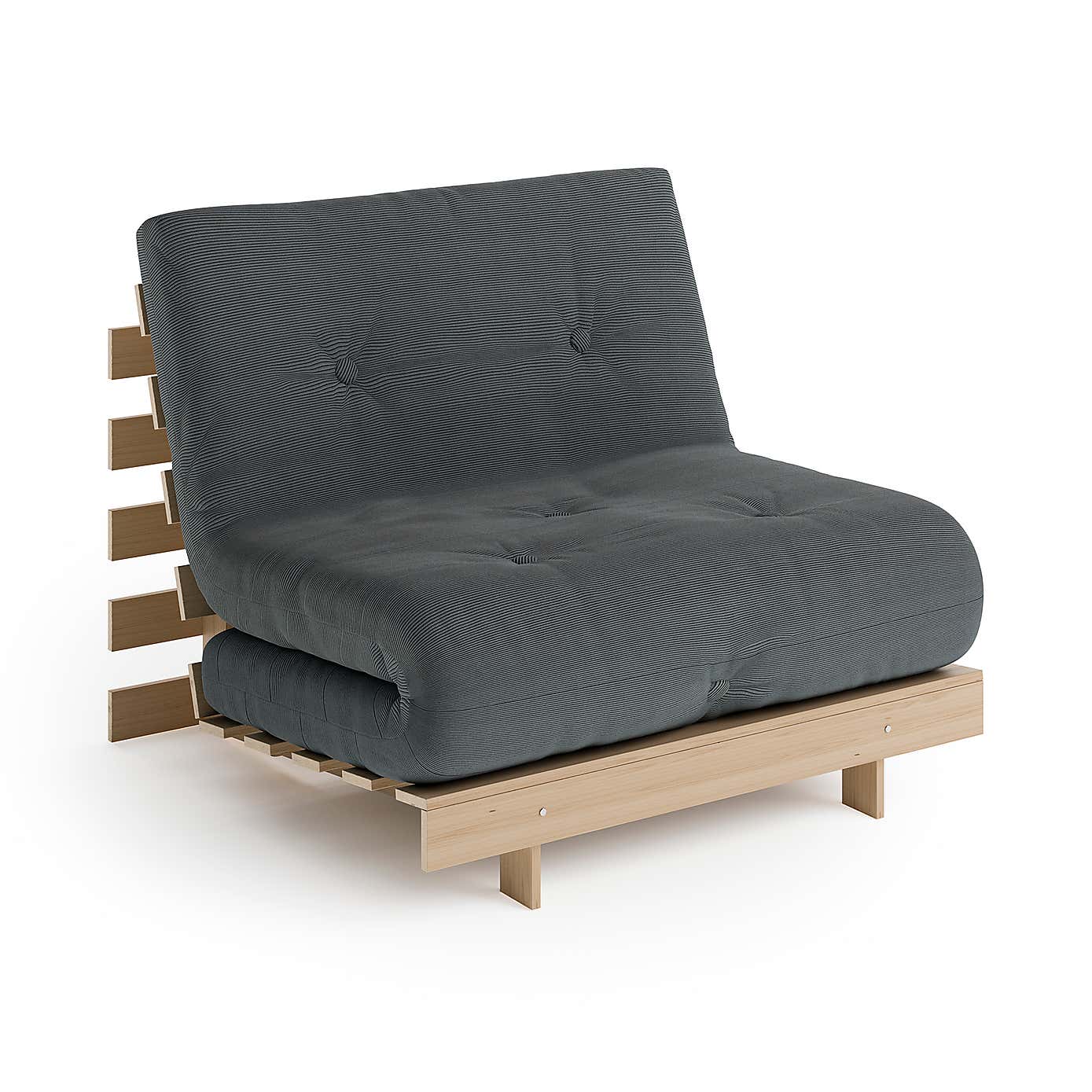 Mito Ribbed Single Futon