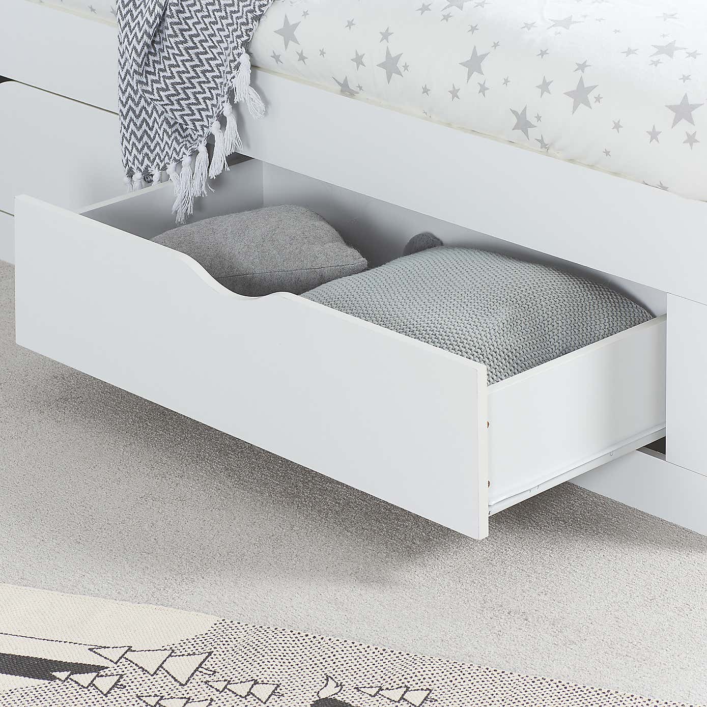 Appleby Single Bed, White