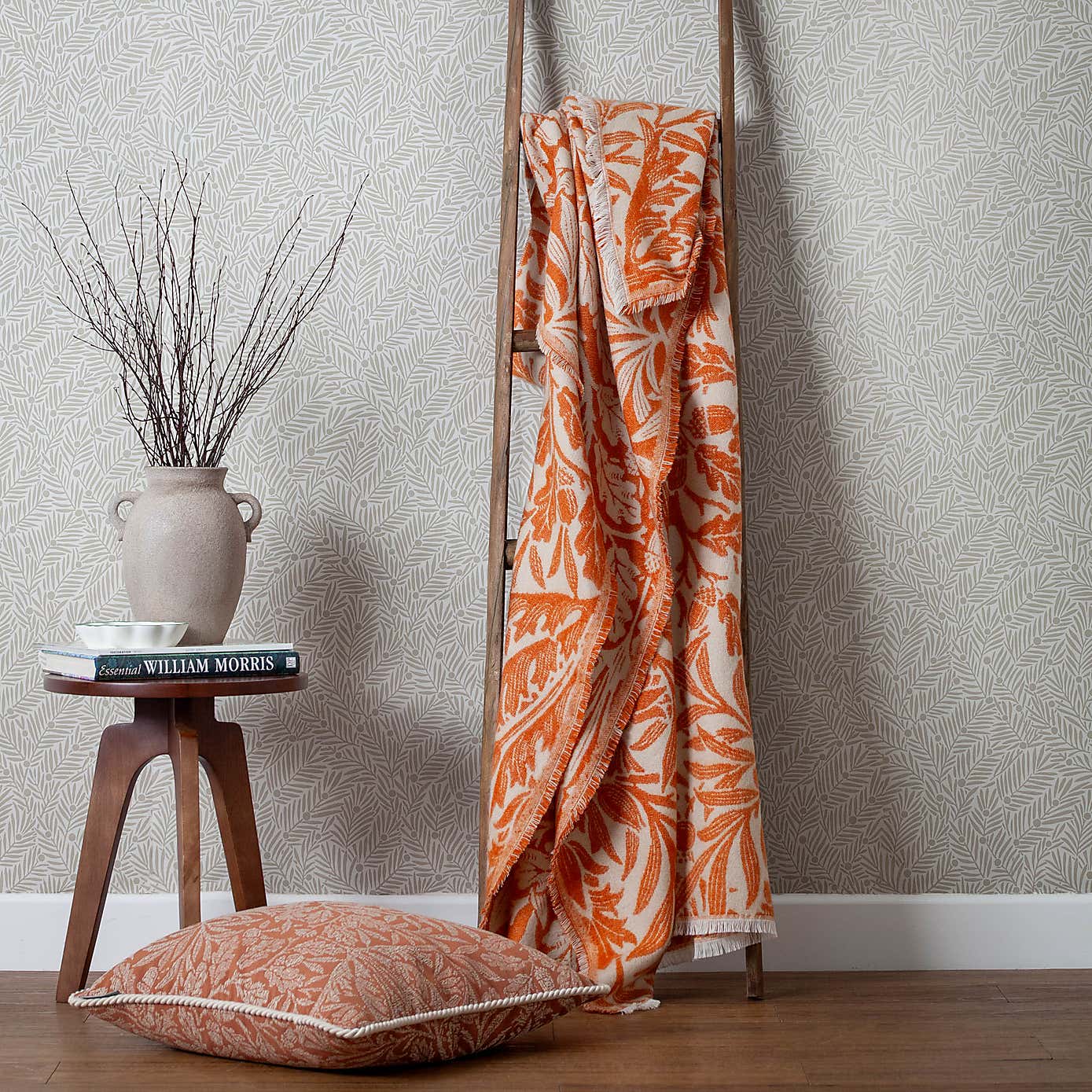 Morris & Co. Acorn Tonal Throw 130cm x 170cm
