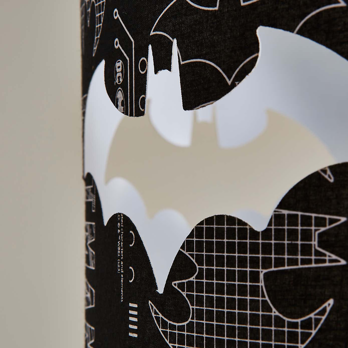 Batman Cut Out Easy Fit Lamp Shade