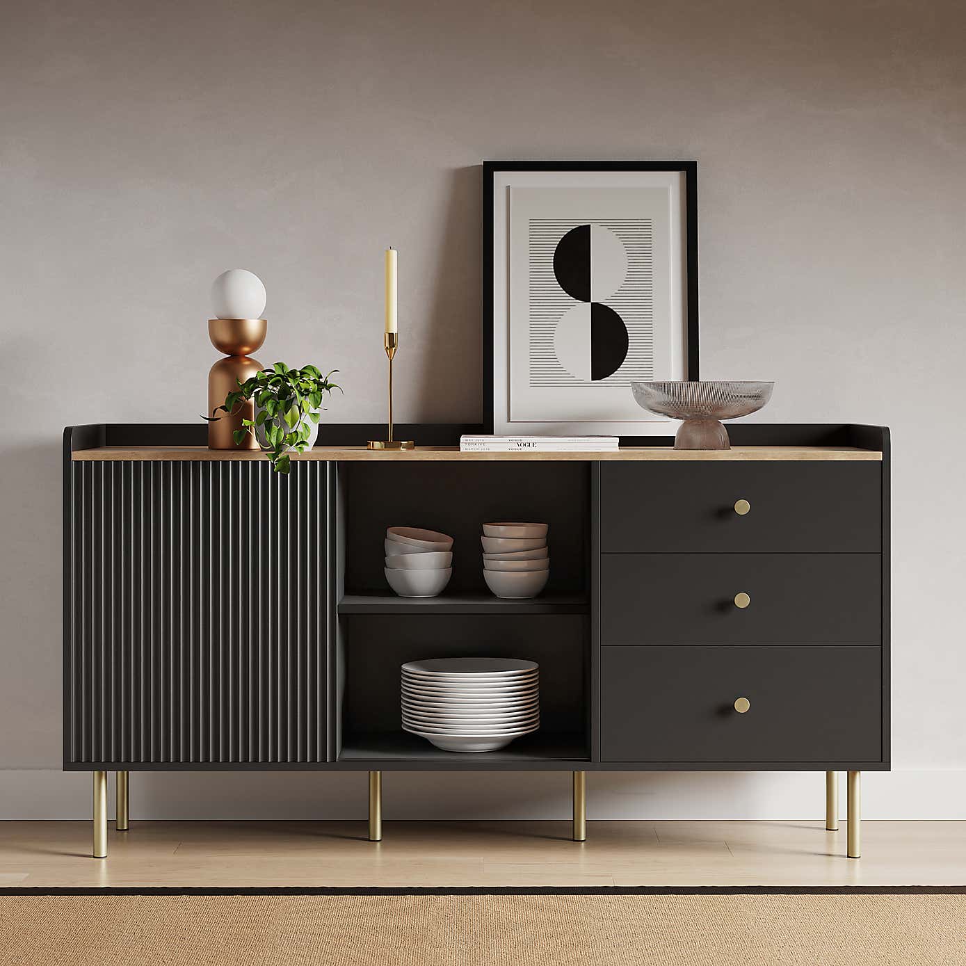 Georgi Wide Sideboard