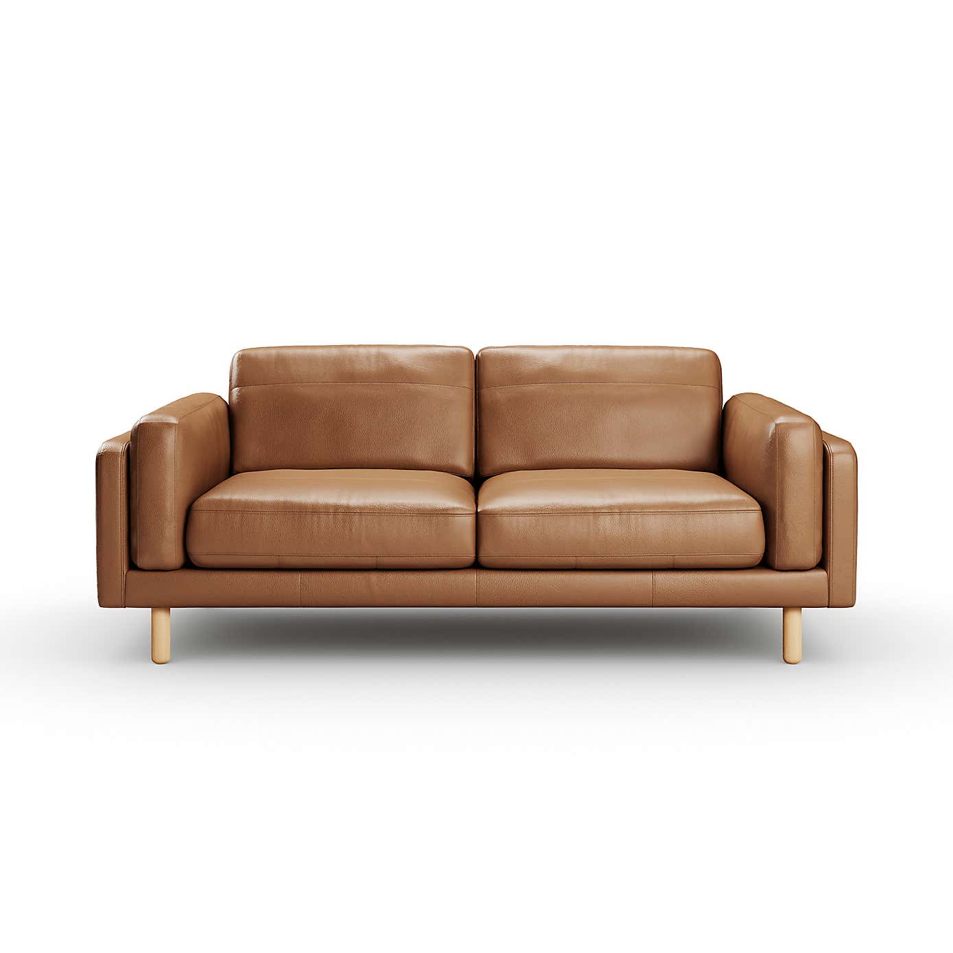 Newton Classic Leather 3 Seater Sofa