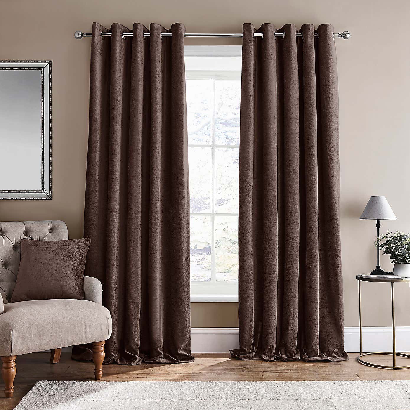 Dorma Lymington Eyelet Curtains