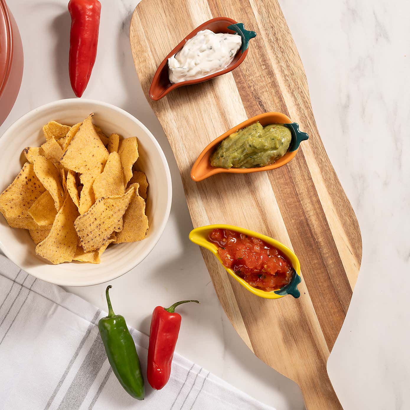 Chilli Shaped Dip Bowl