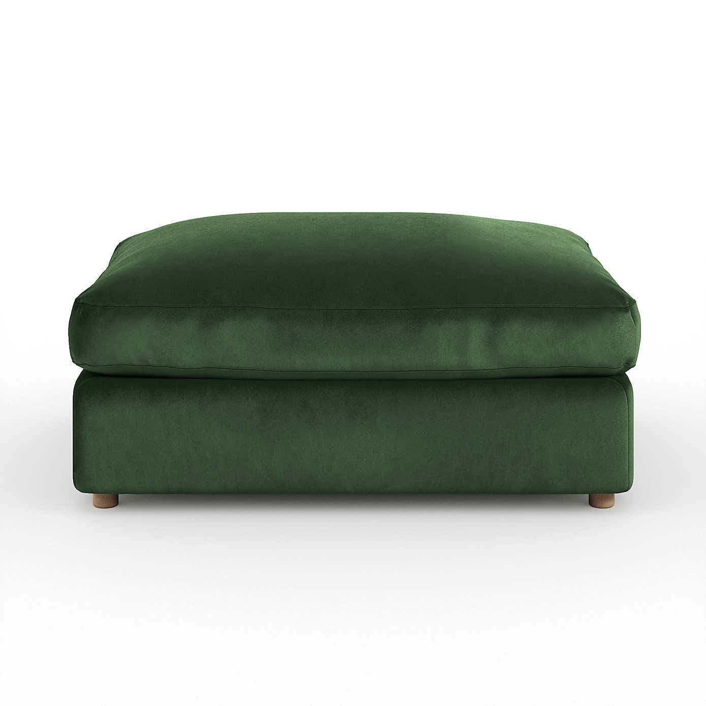 Full Circle Austin Cosy Velvet Modular Footstool