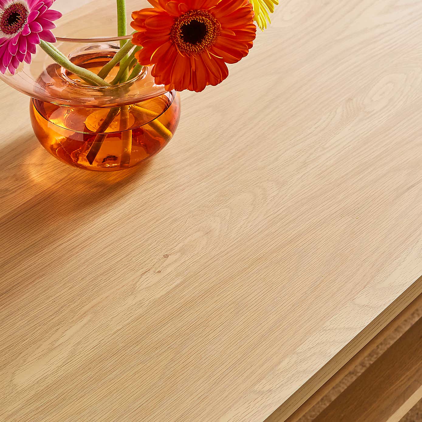 Elements Holmes Rectangular Coffee Table, Oak