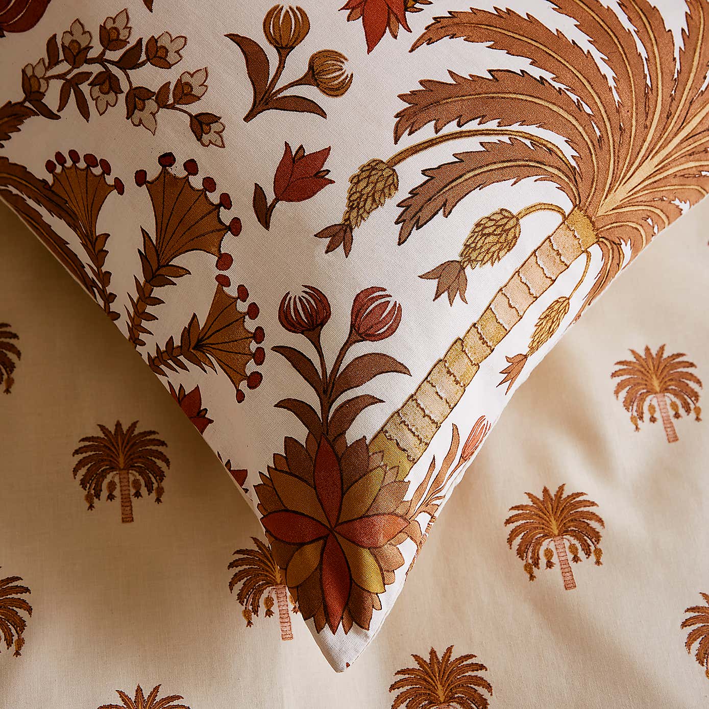 Palma Tropics 100% Cotton Duvet Cover and Pillowcase Set