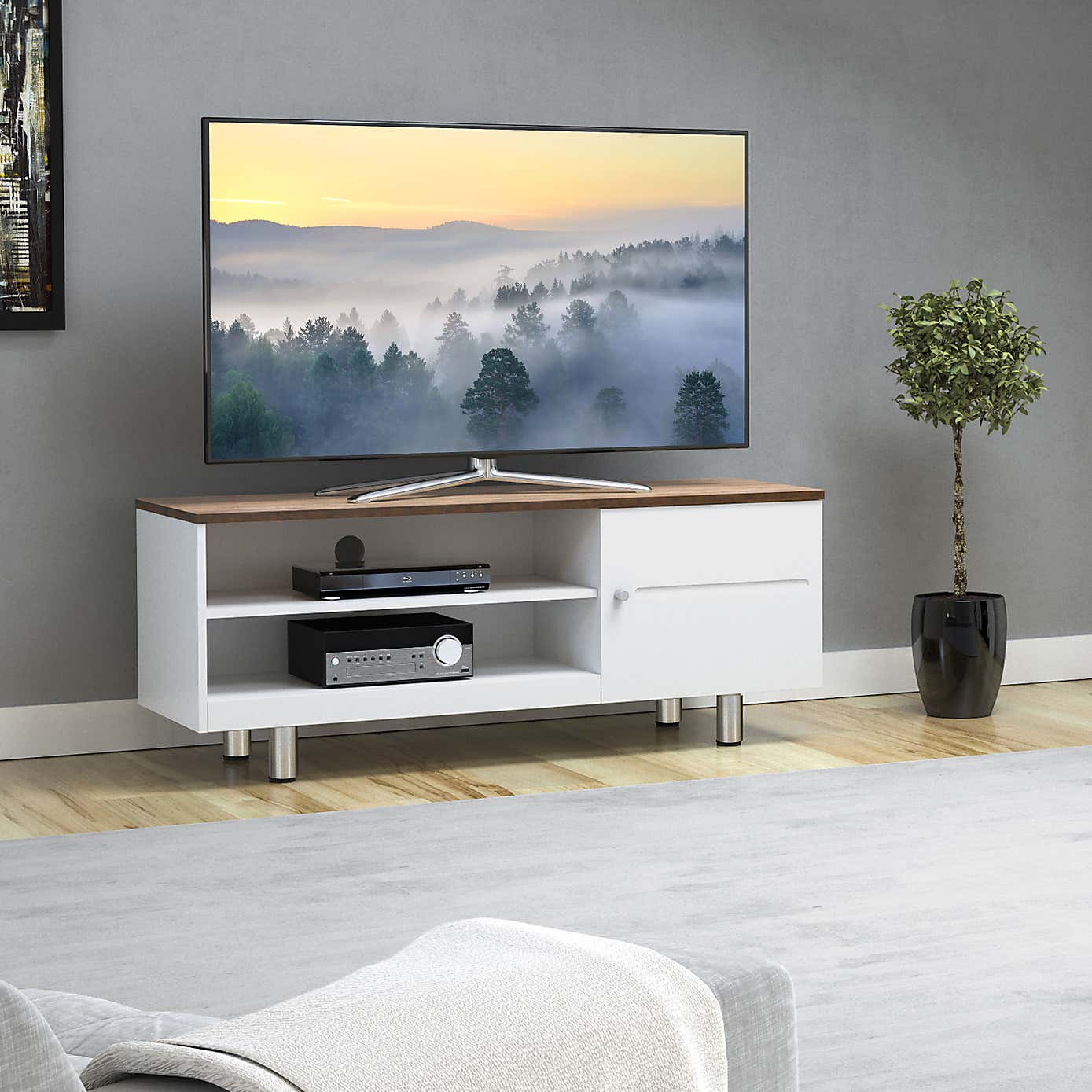 White Sands Wide TV Stand, 120cm