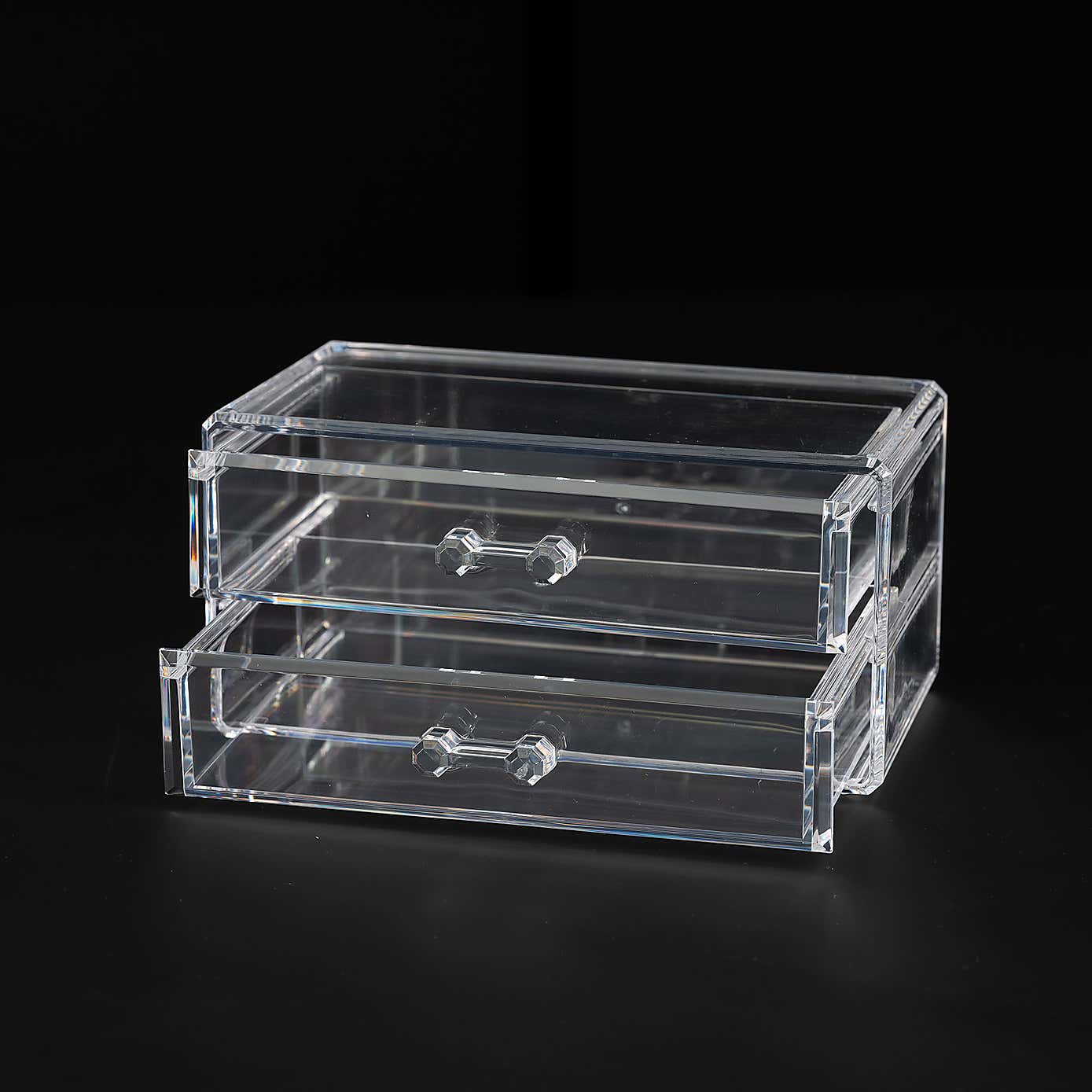 Addis Acrylic 2 Drawer Organiser