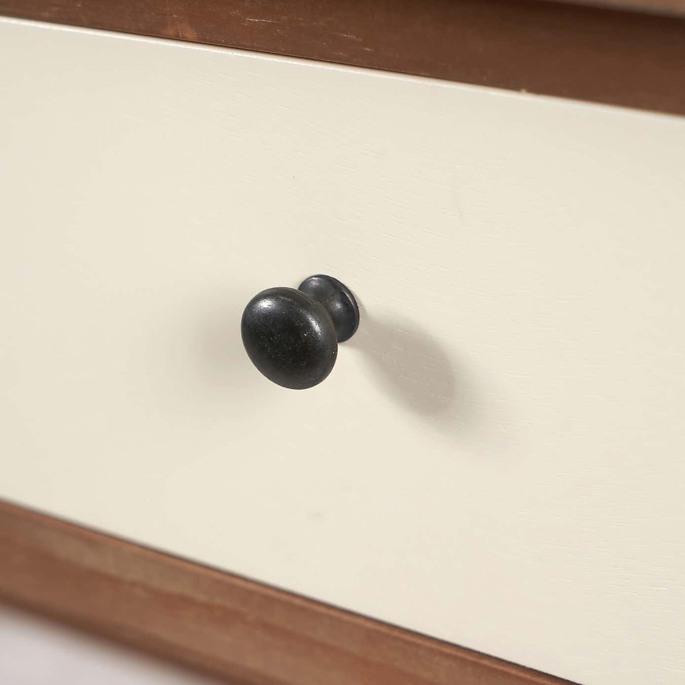 Loft Pine Wood 3 Drawer Desk