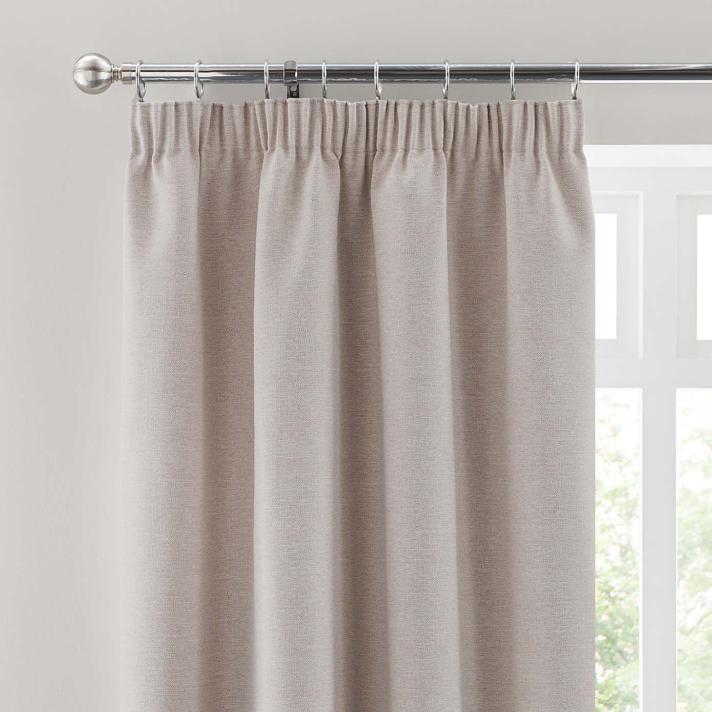 Elmore Blackout Pencil Pleat Curtains