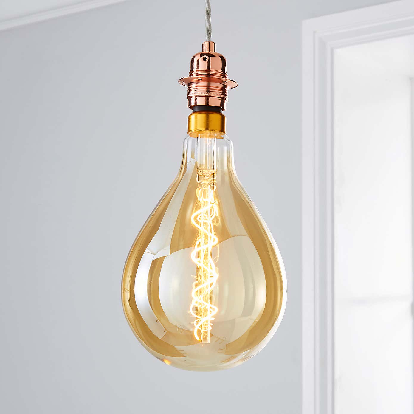 Status Dimmable 6.5W ES Filament Spiral Bulb
