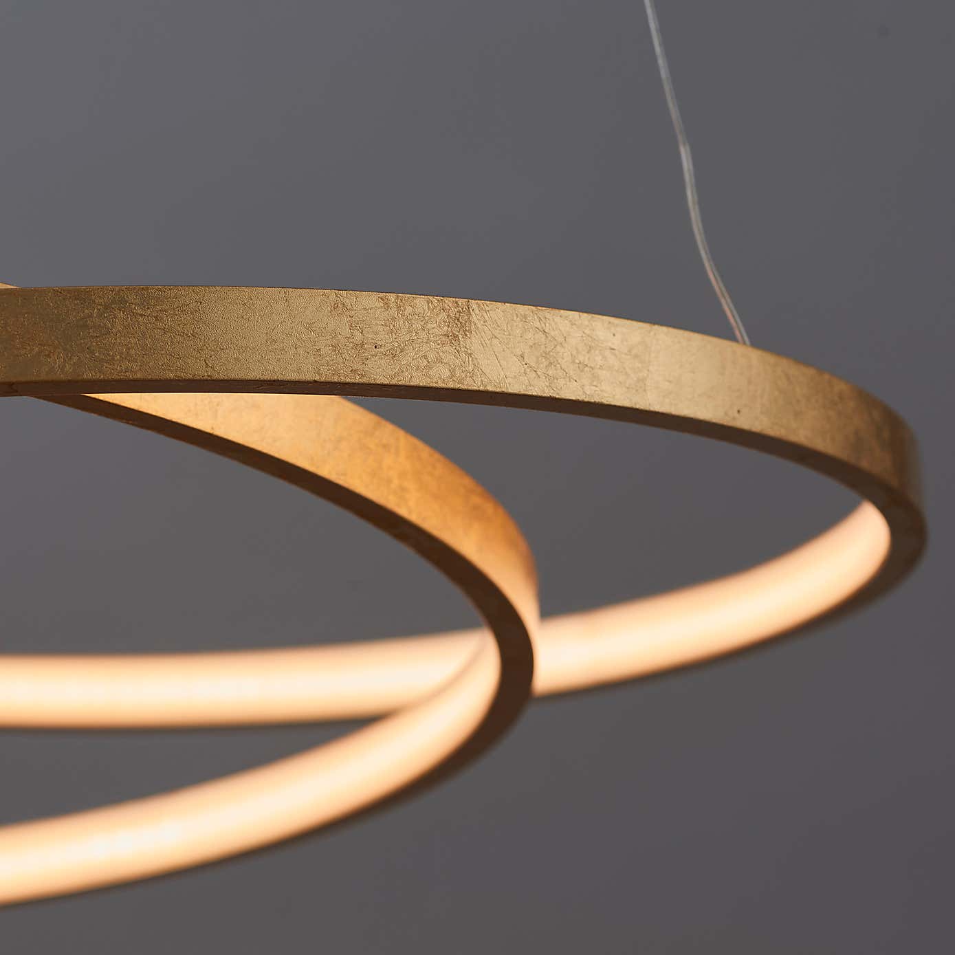 Vogue Scribble Integrated LED Gold Ceiling Fitting