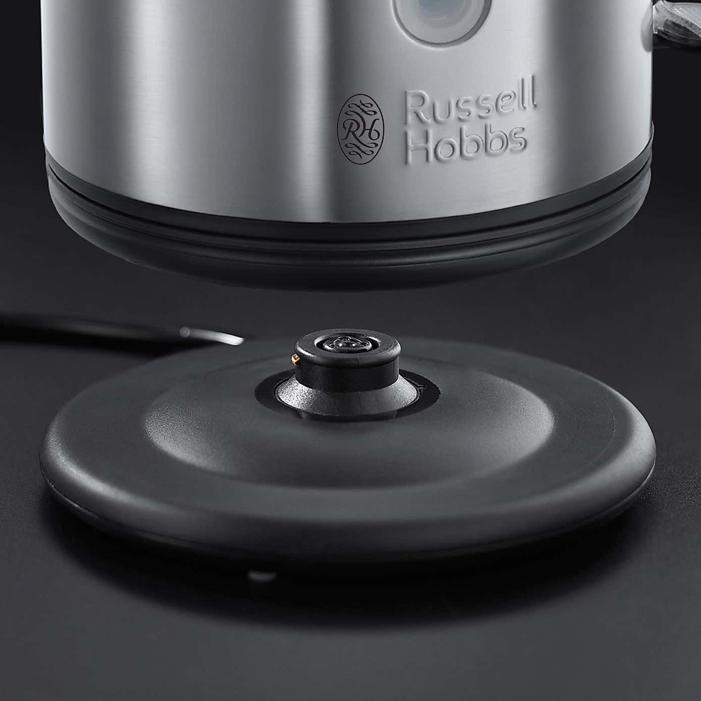 Russell Hobbs Brushed Stainless Steel 1.7L Push Button Kettle