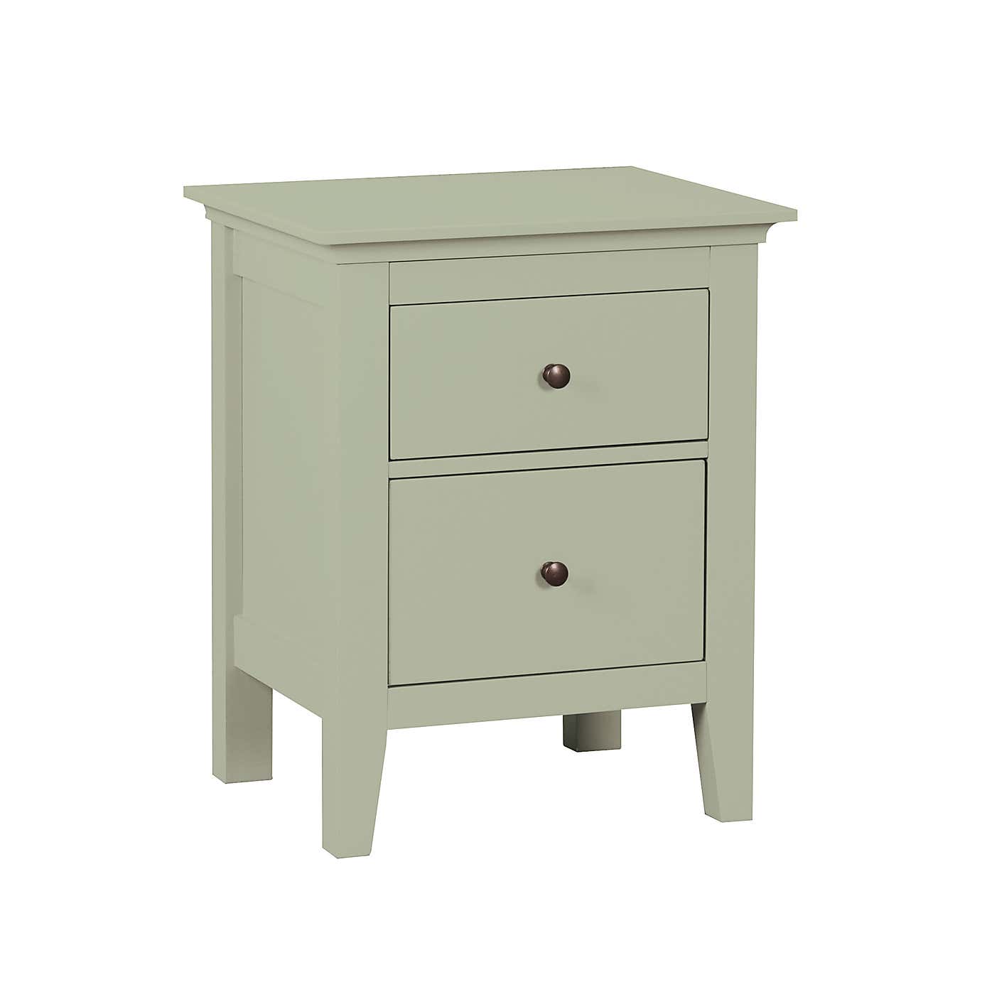 Lynton 2 Drawer Bedside Table