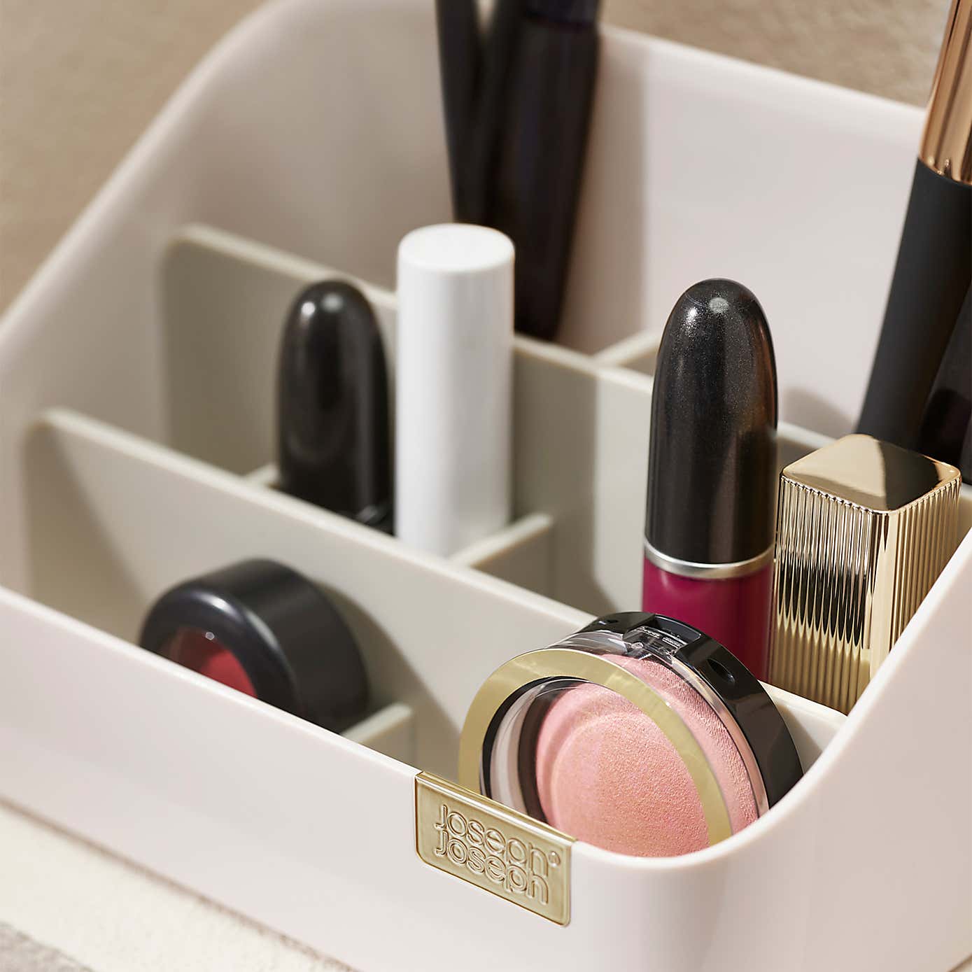 Viva Tiered Cosmetic Organiser Shell