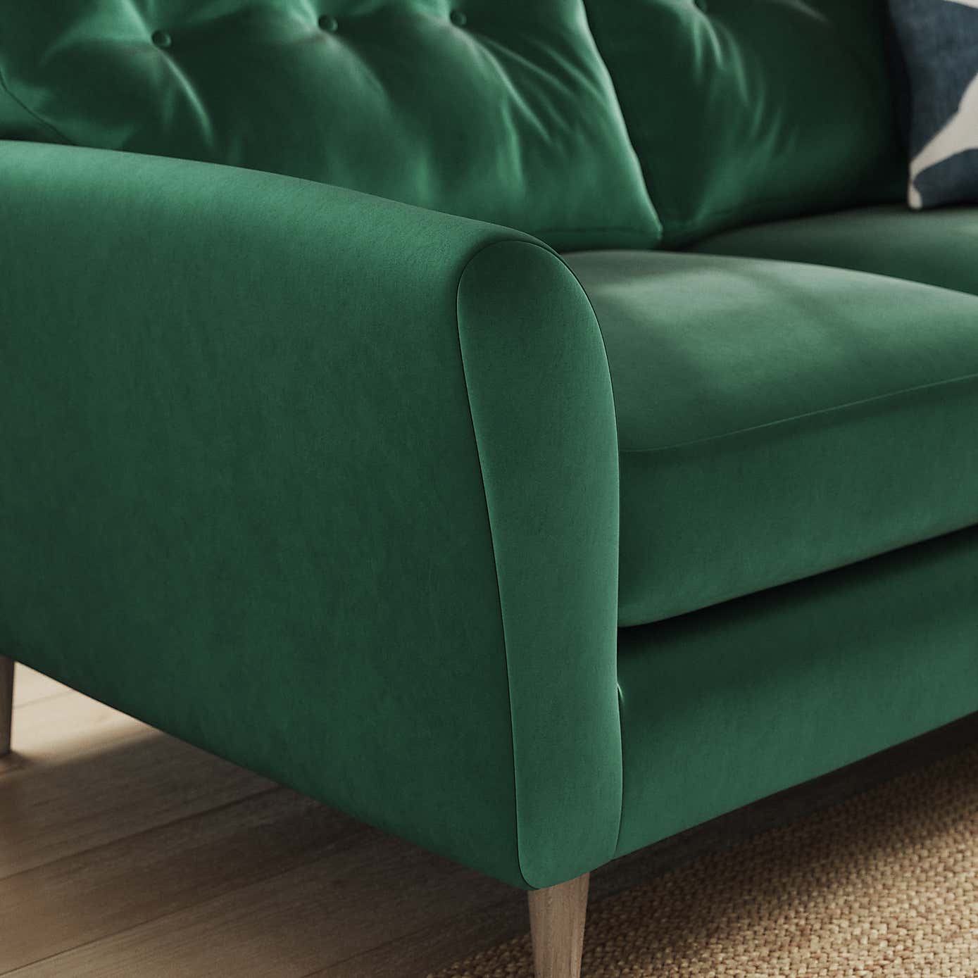 Sven Opulent Velvet 2 Seater Sofa